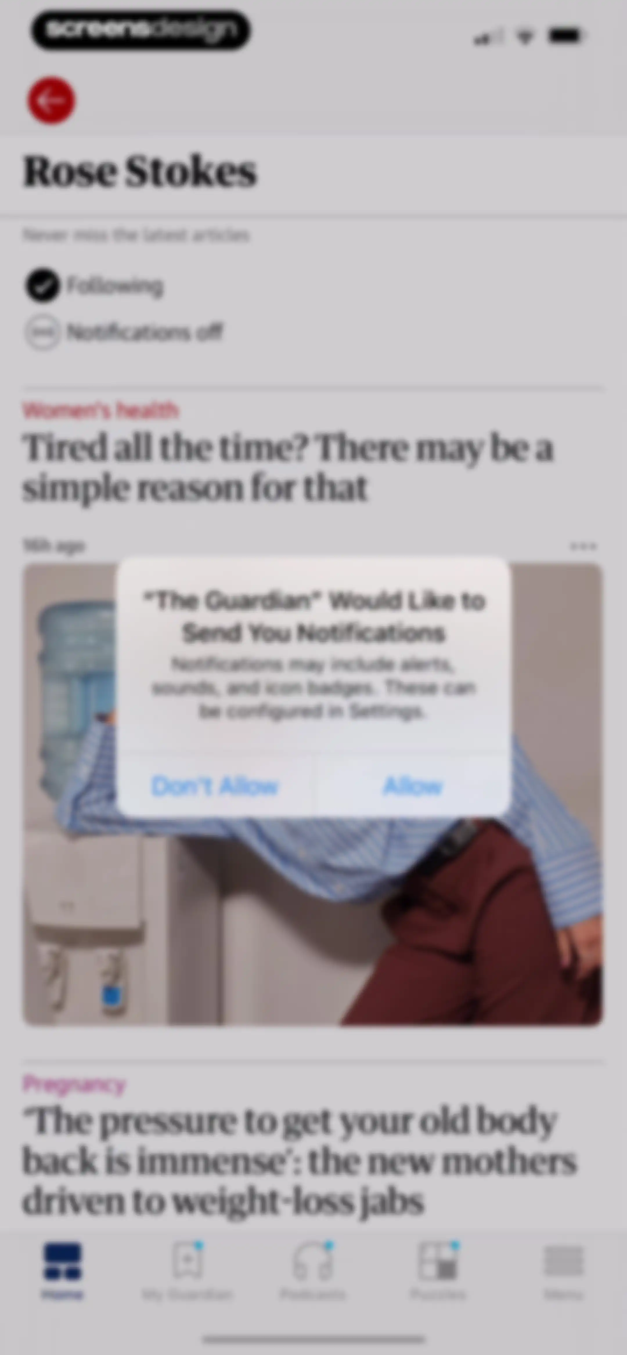 The Guardian - US & World News screen 14