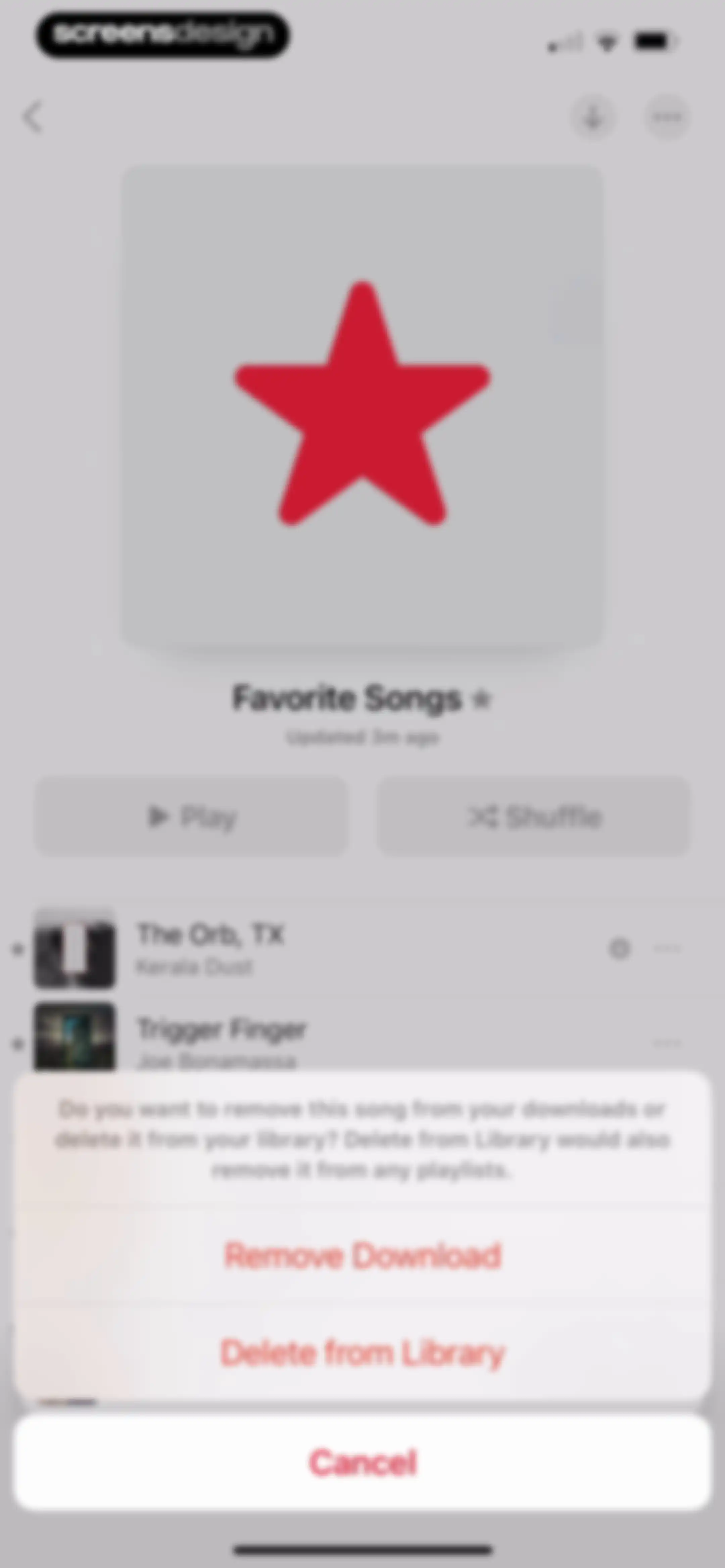 Apple Music screen 118