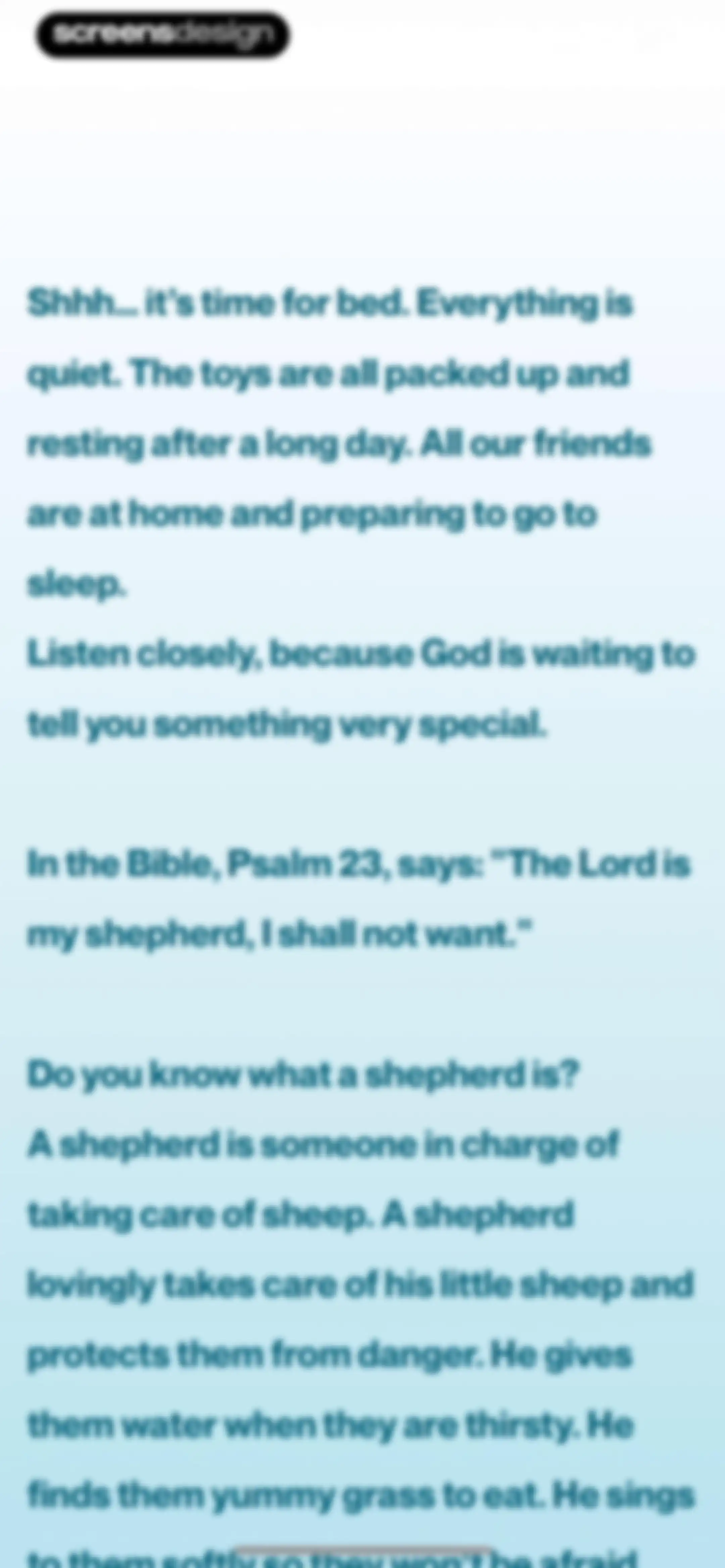 Theo: Prayer & Meditation screen 54