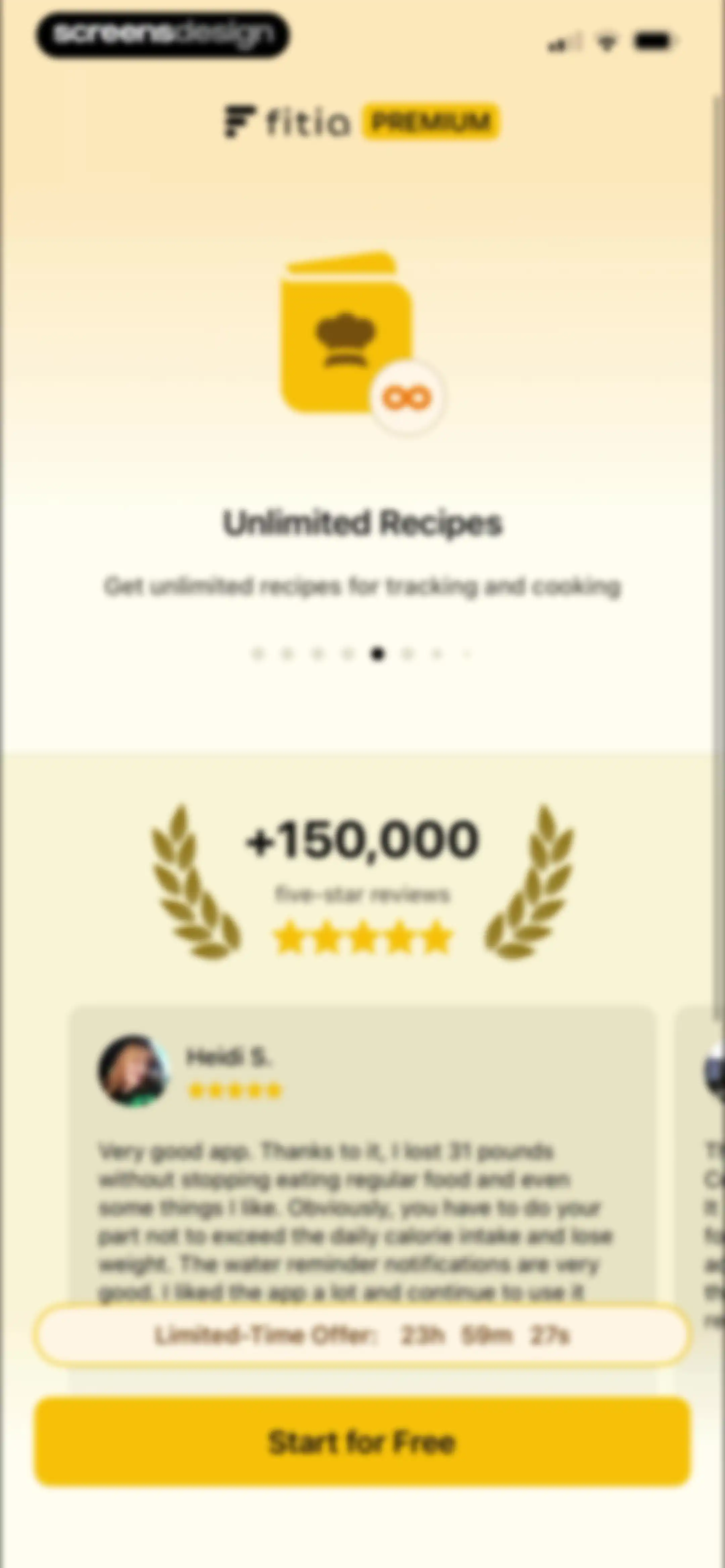 Fitia: Calorie Counter & Diet screen 41