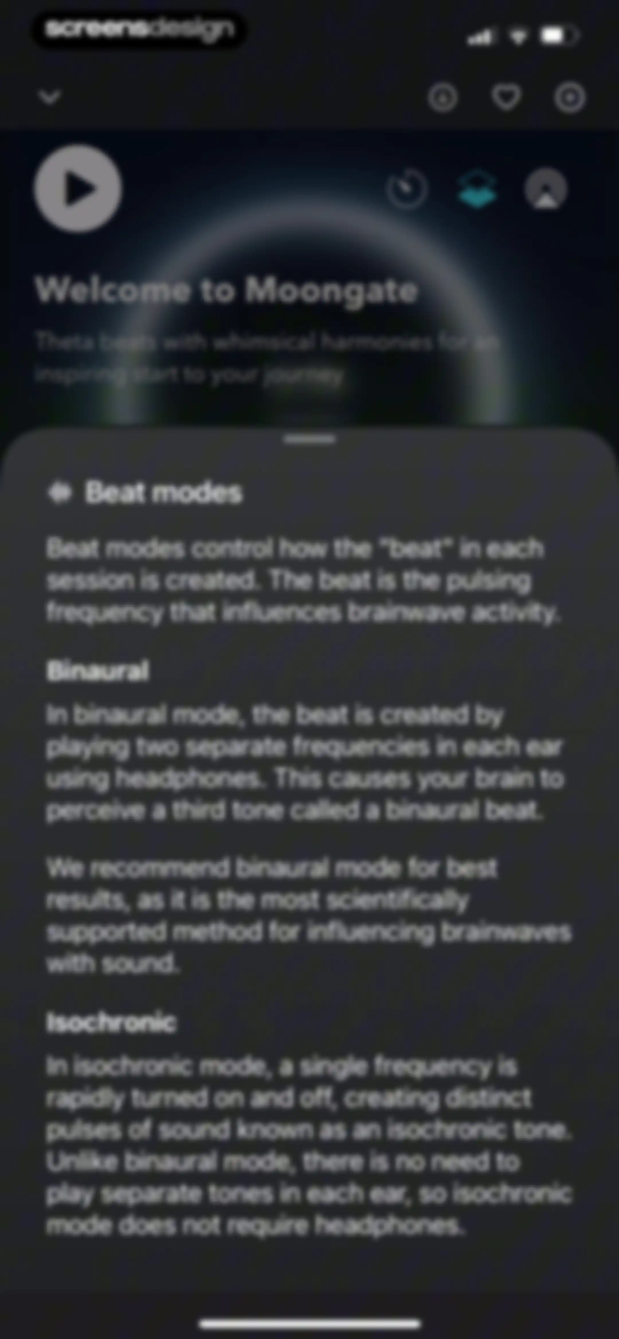 Moongate: Binaural Beats screen 61