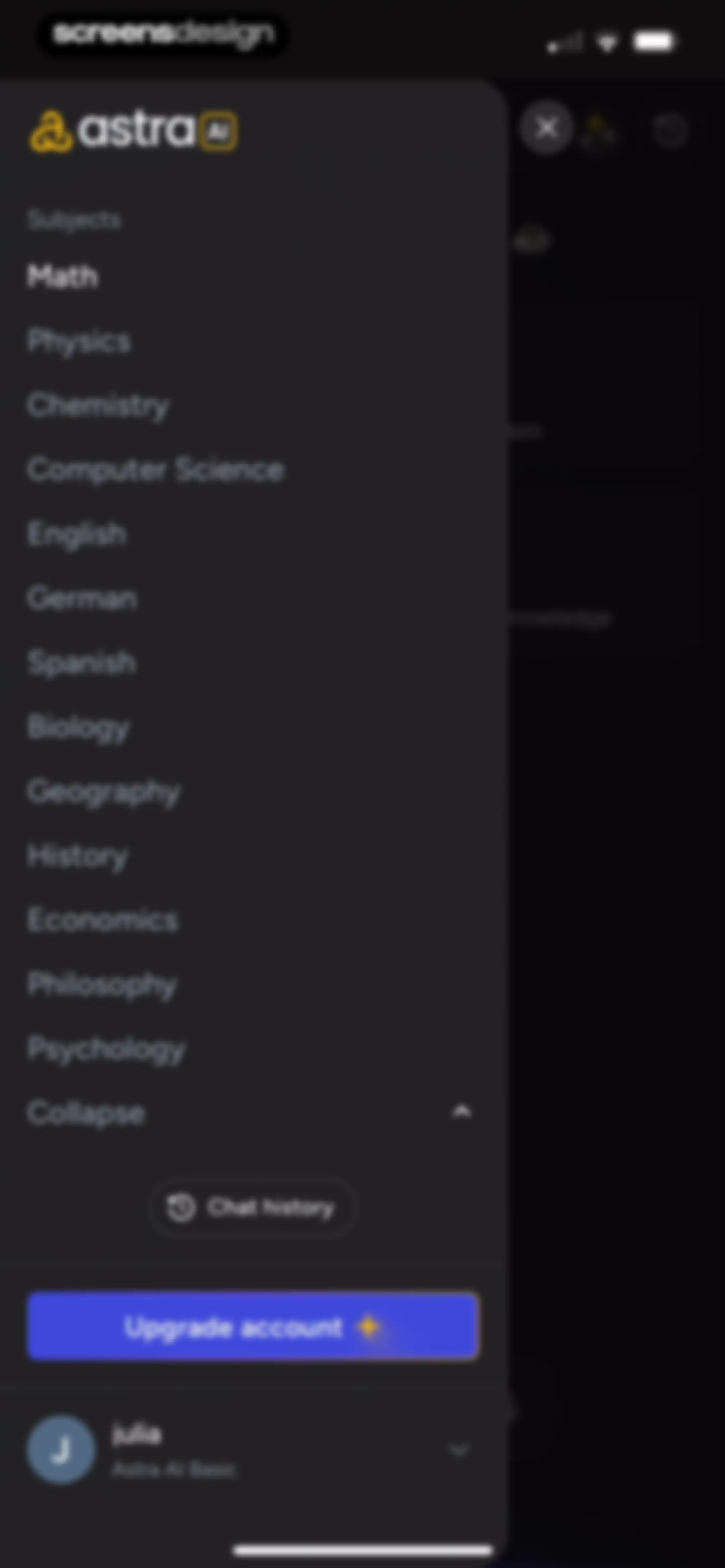 Astra AI: Study & Exam Prep screen 114