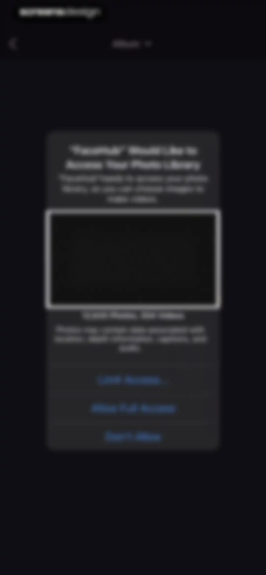 AI Video Generator: FaceHub screen 3