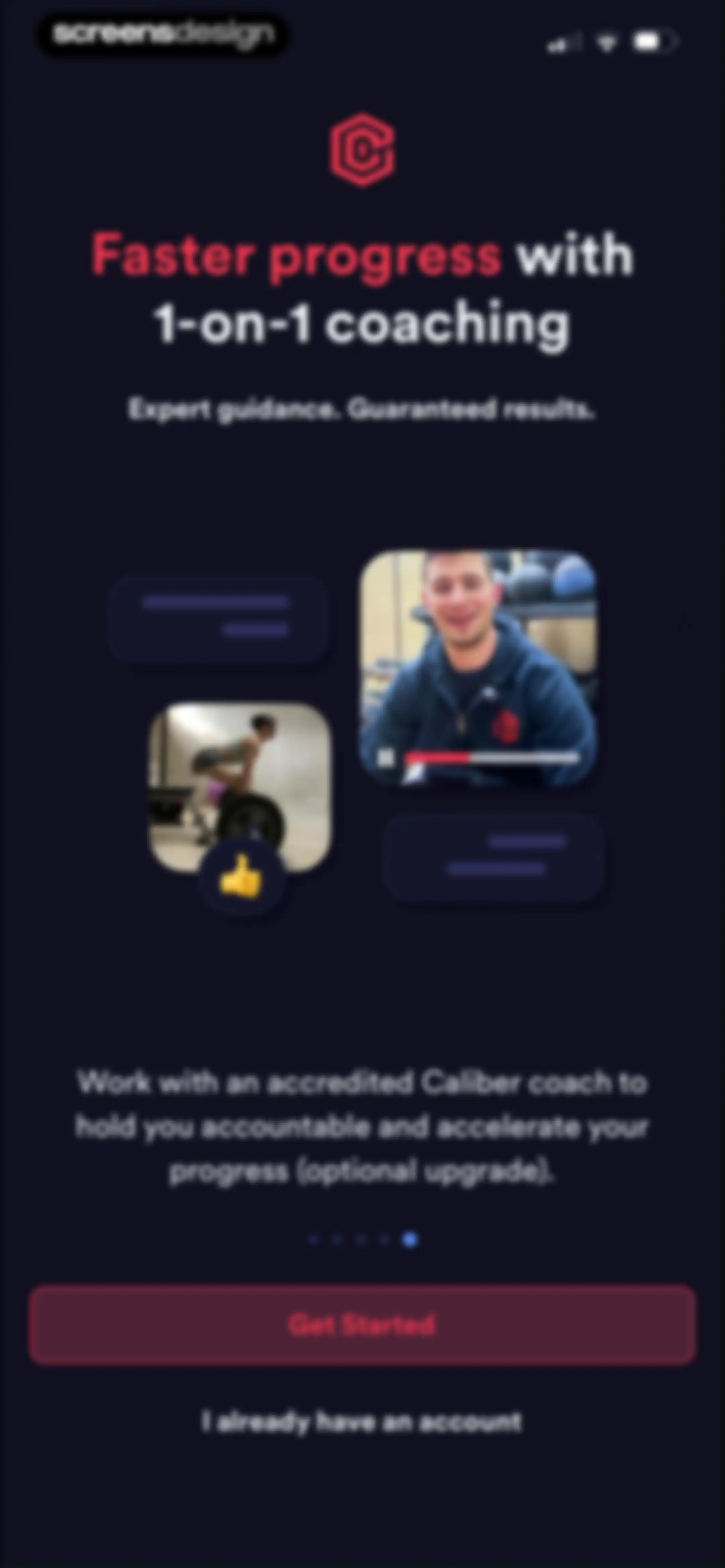 Caliber: Strength Training screen 6