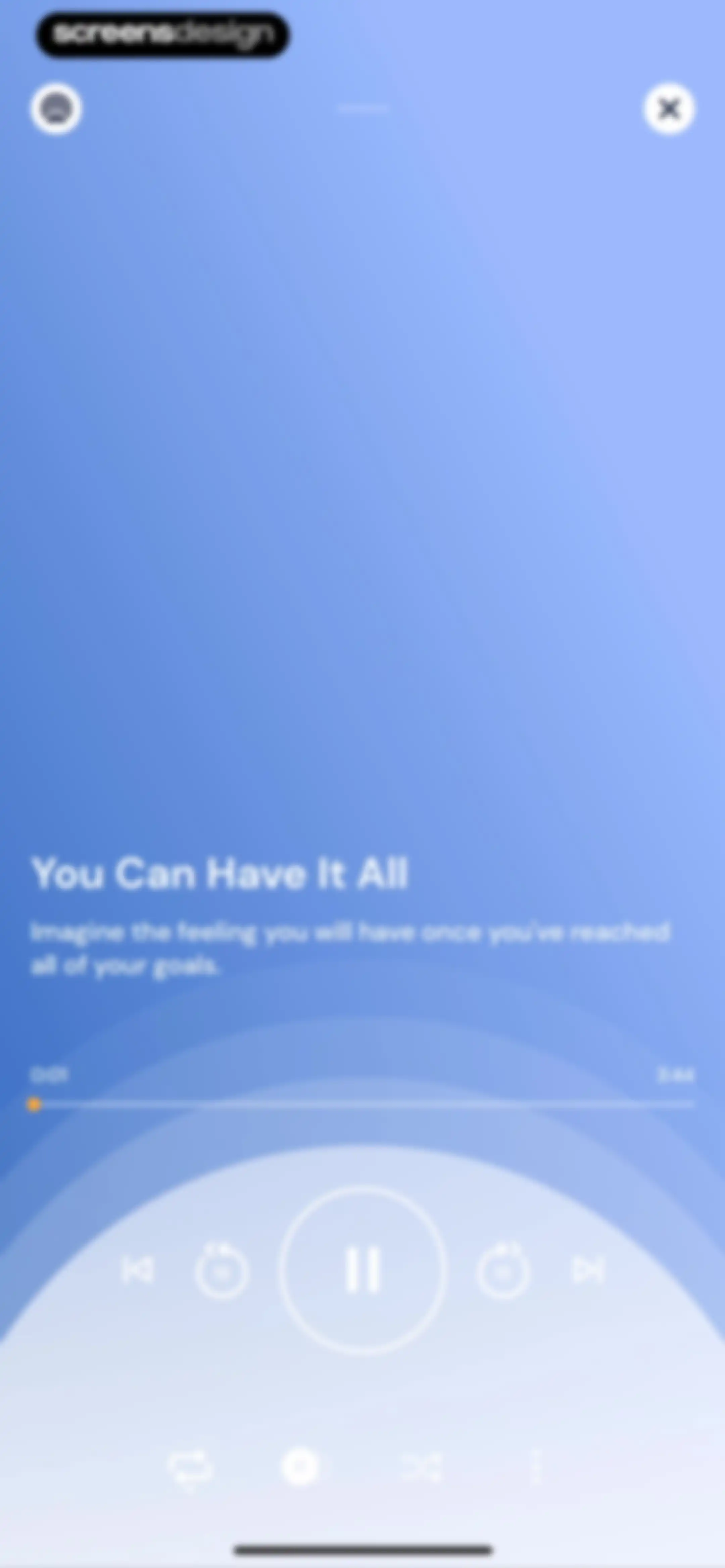 Activations: Daily Motivation screen 30