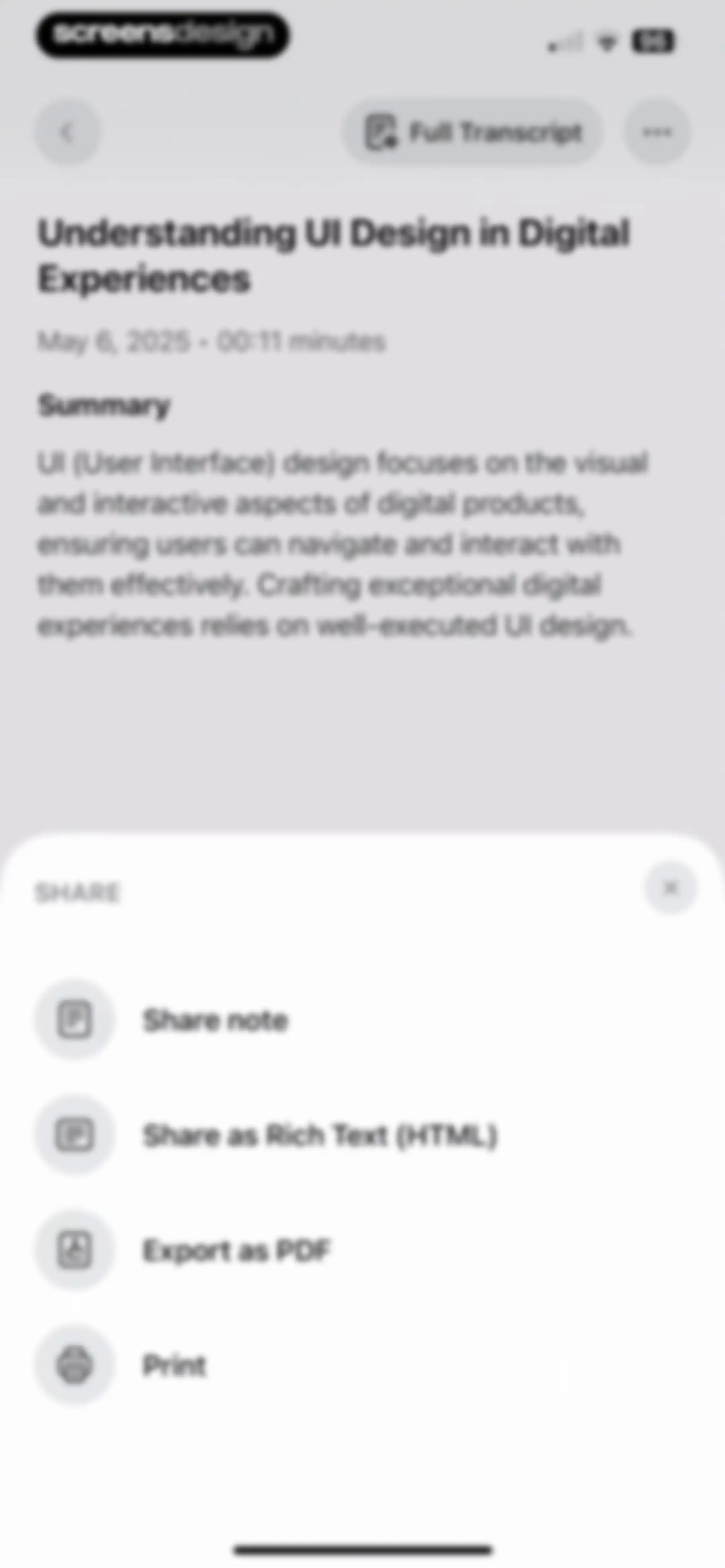 Echo – AI Meeting Note Taker screen 35