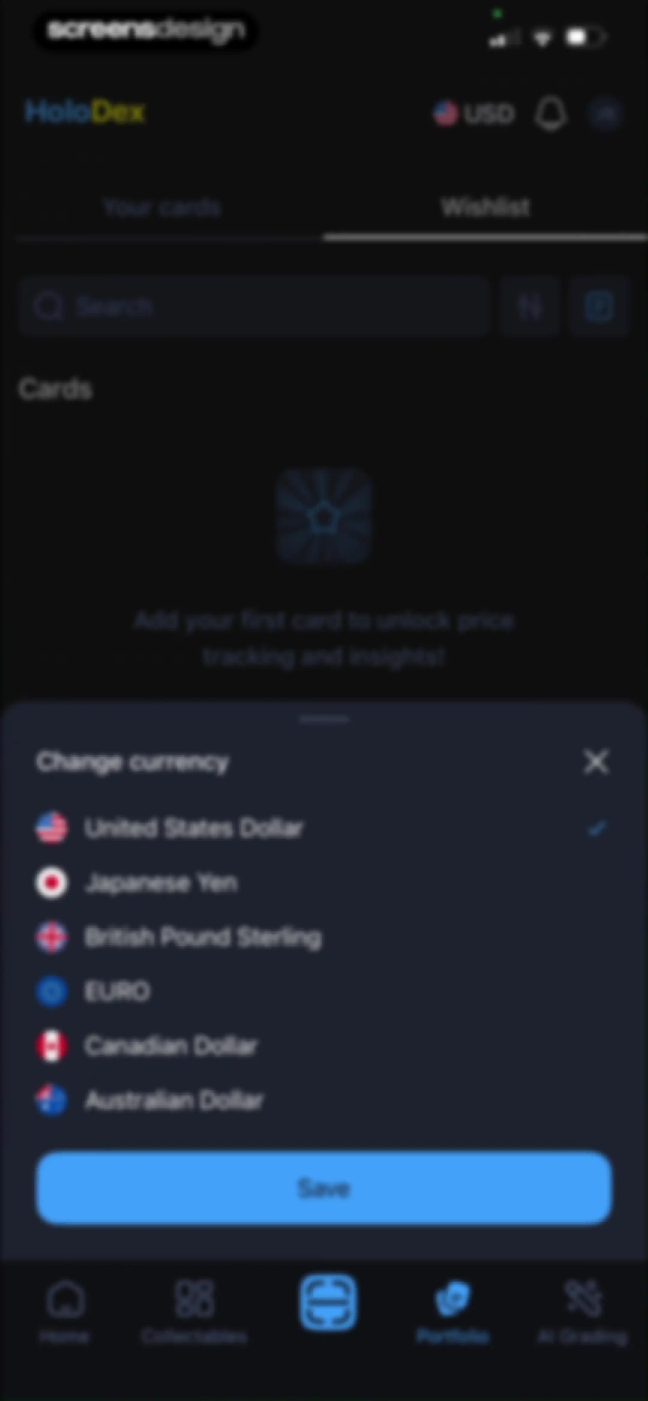 HoloDex - TCG Scan & Collect screen 88