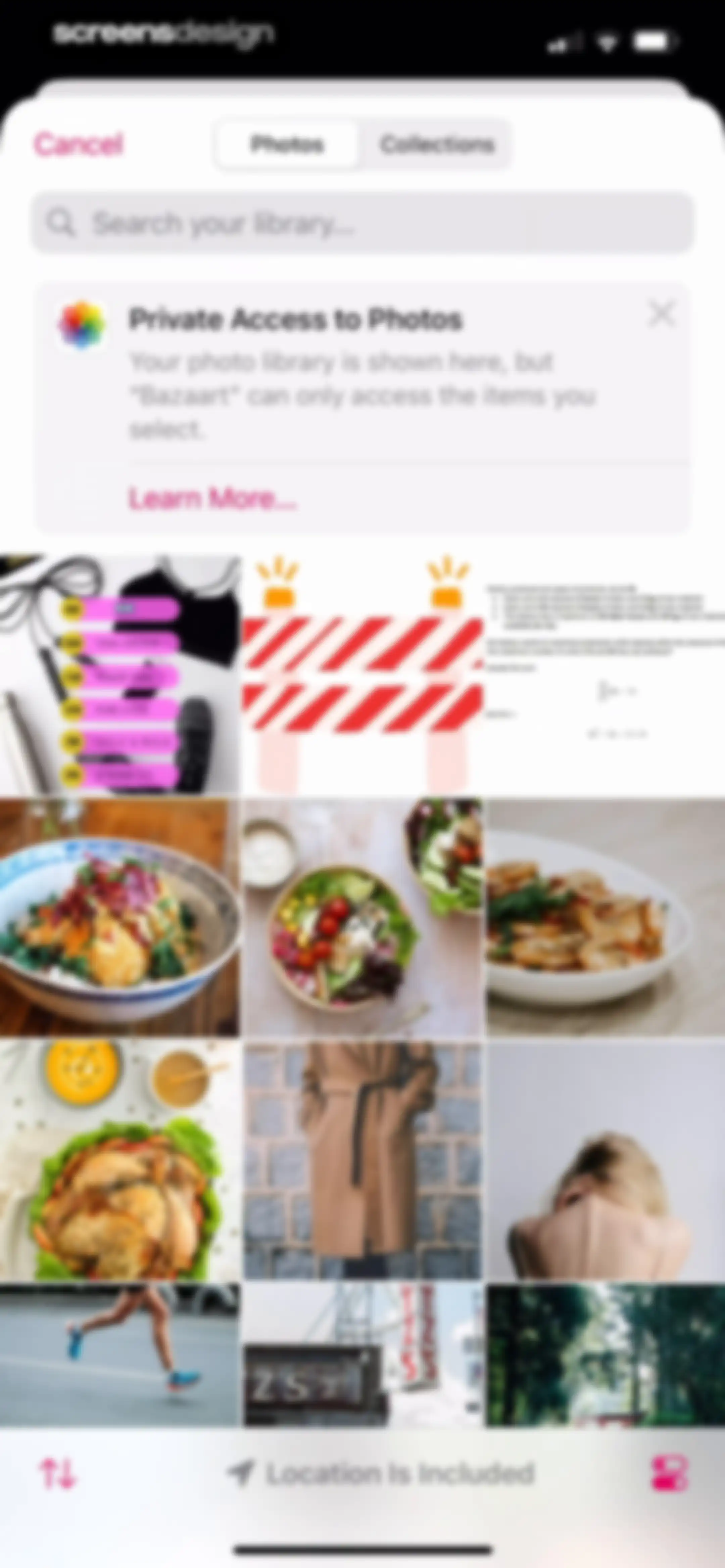 Bazaart AI Photo Editor Design screen 173