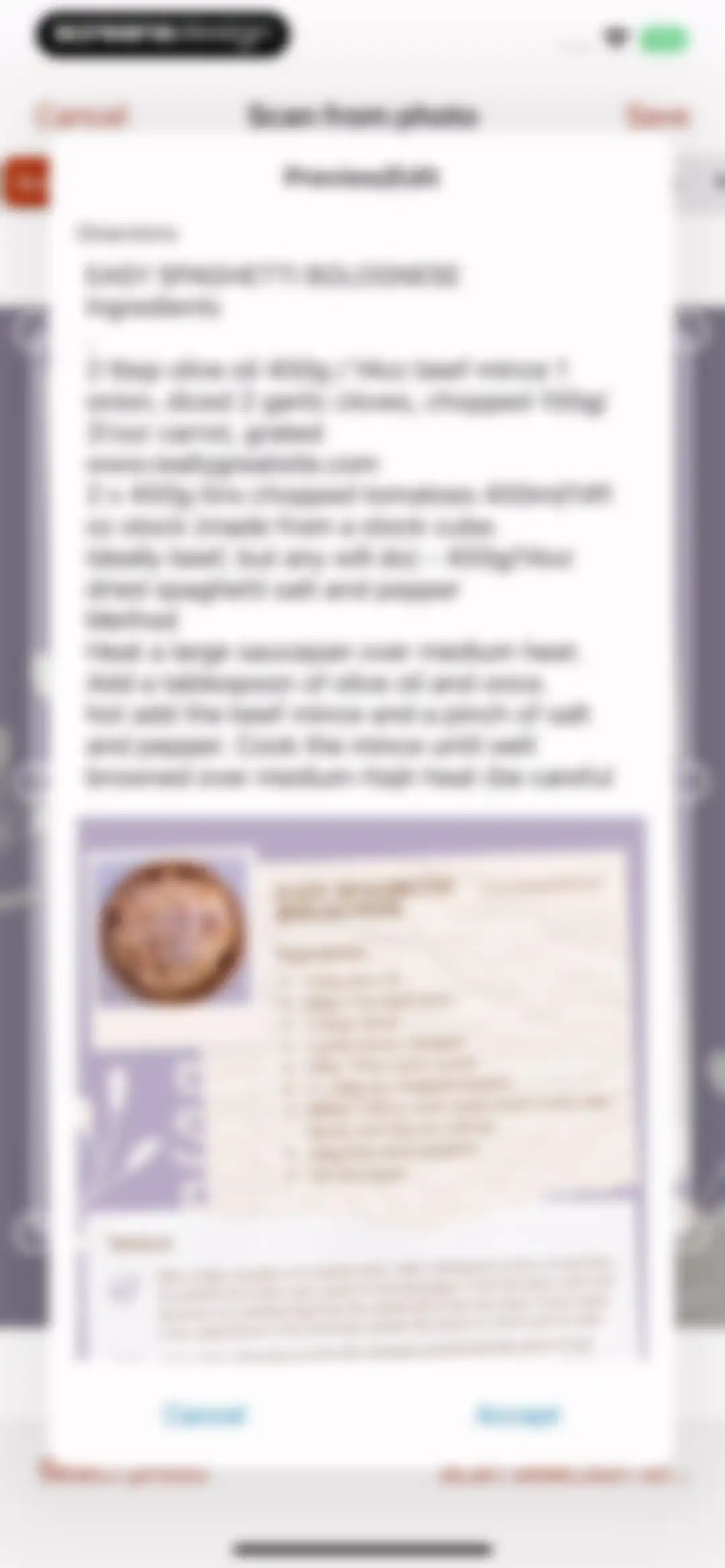 Recipe Keeper screen 18