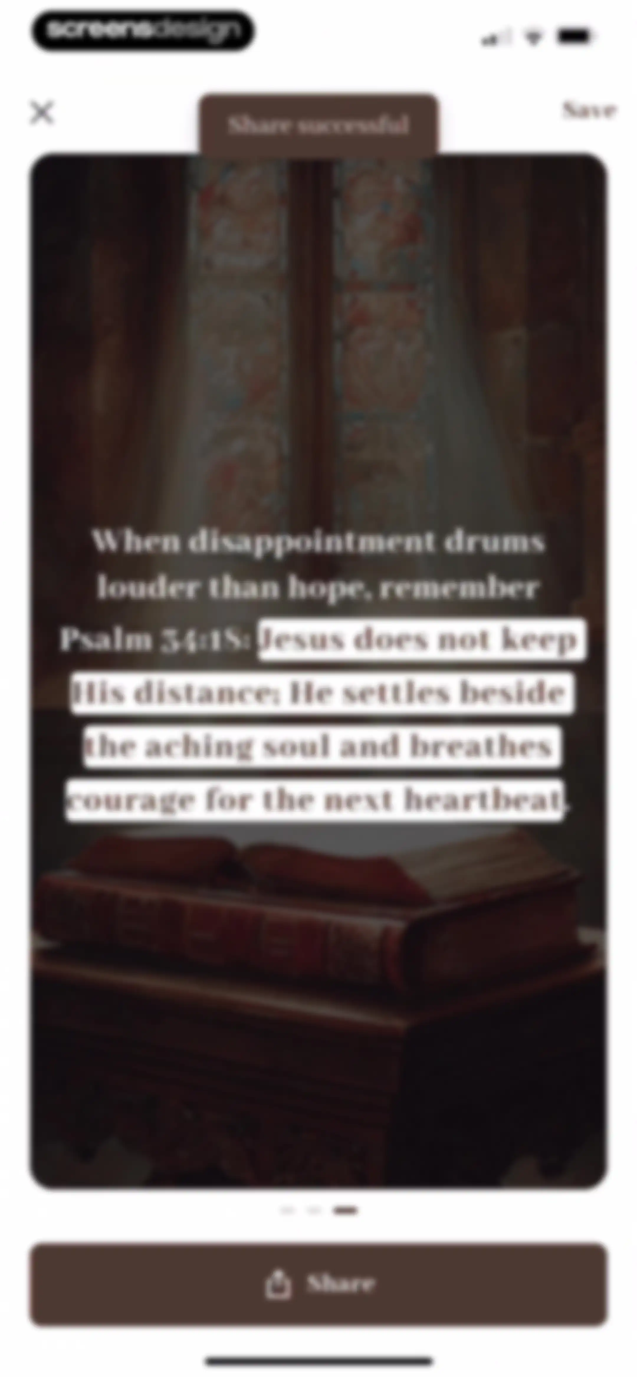 Bible Note: Sermon Notes screen 40