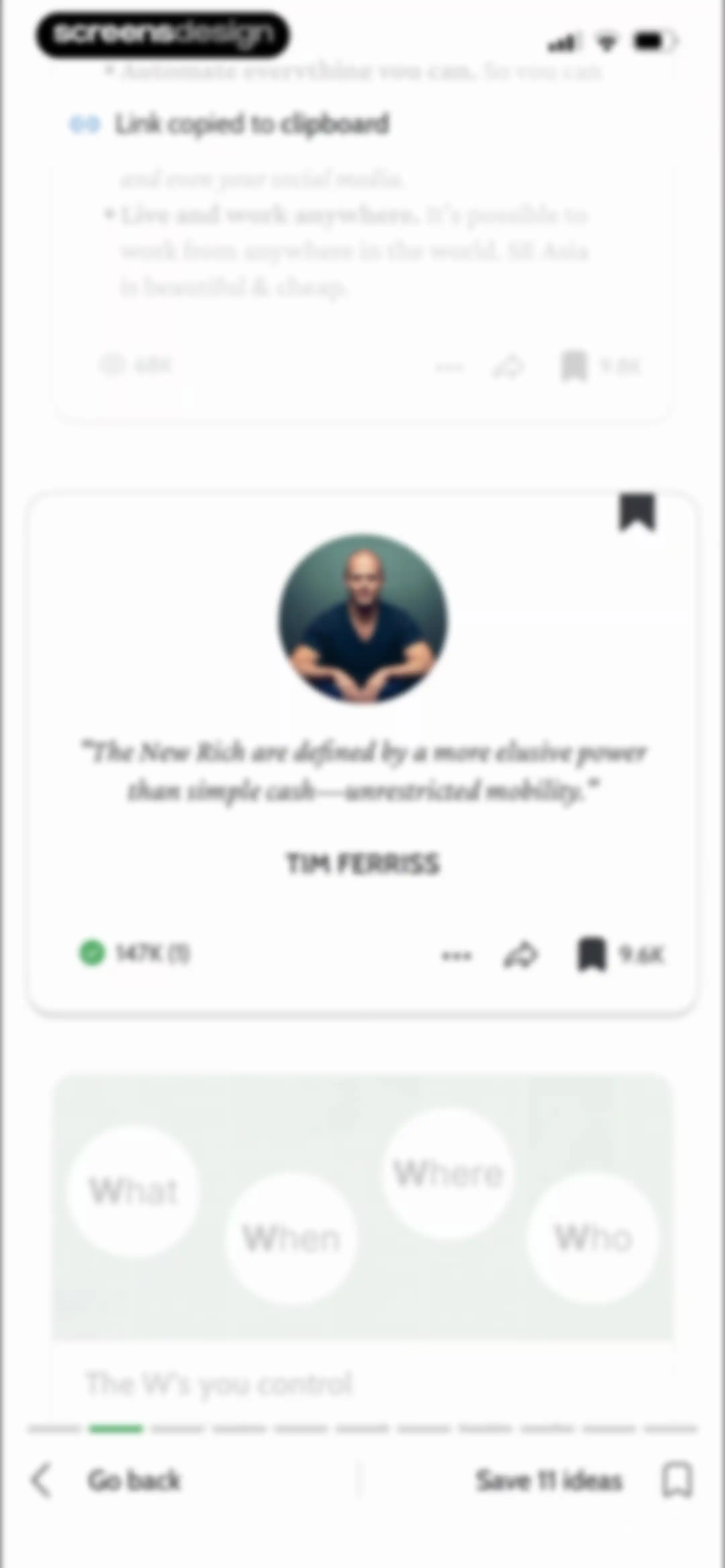 Deepstash: Smarter Every Day! screen 73