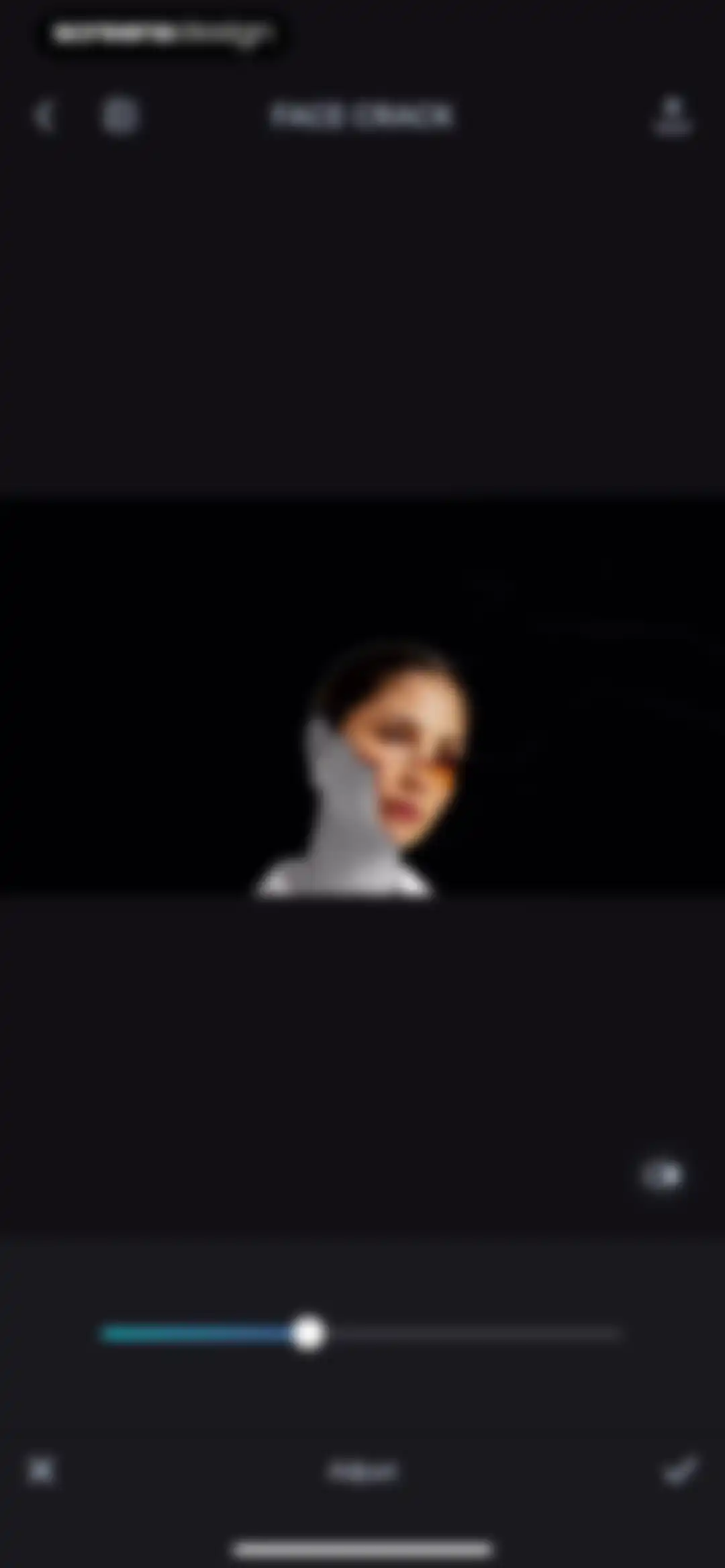 Edit Up: AI Photo Video Editor screen 109