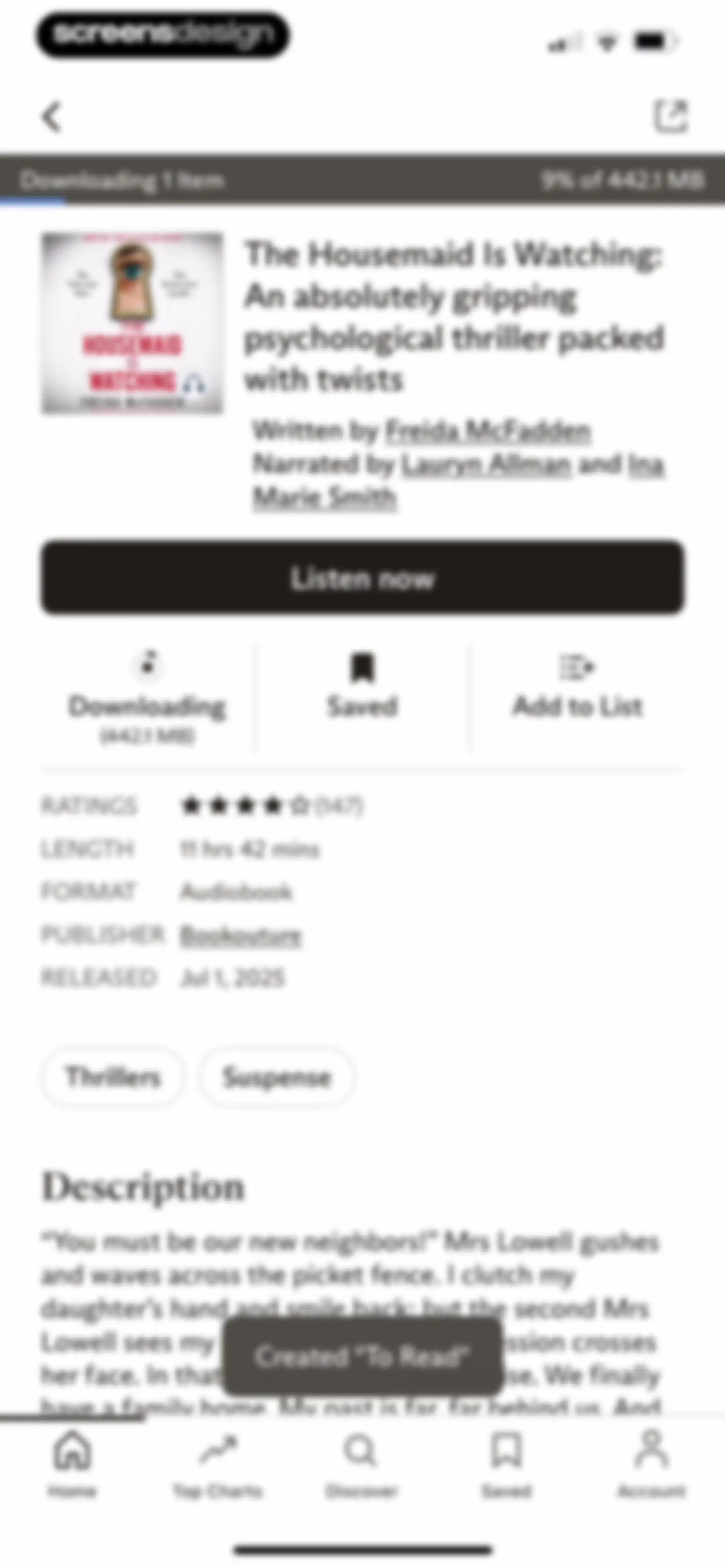 Everand: Audiobooks & Ebooks screen 27