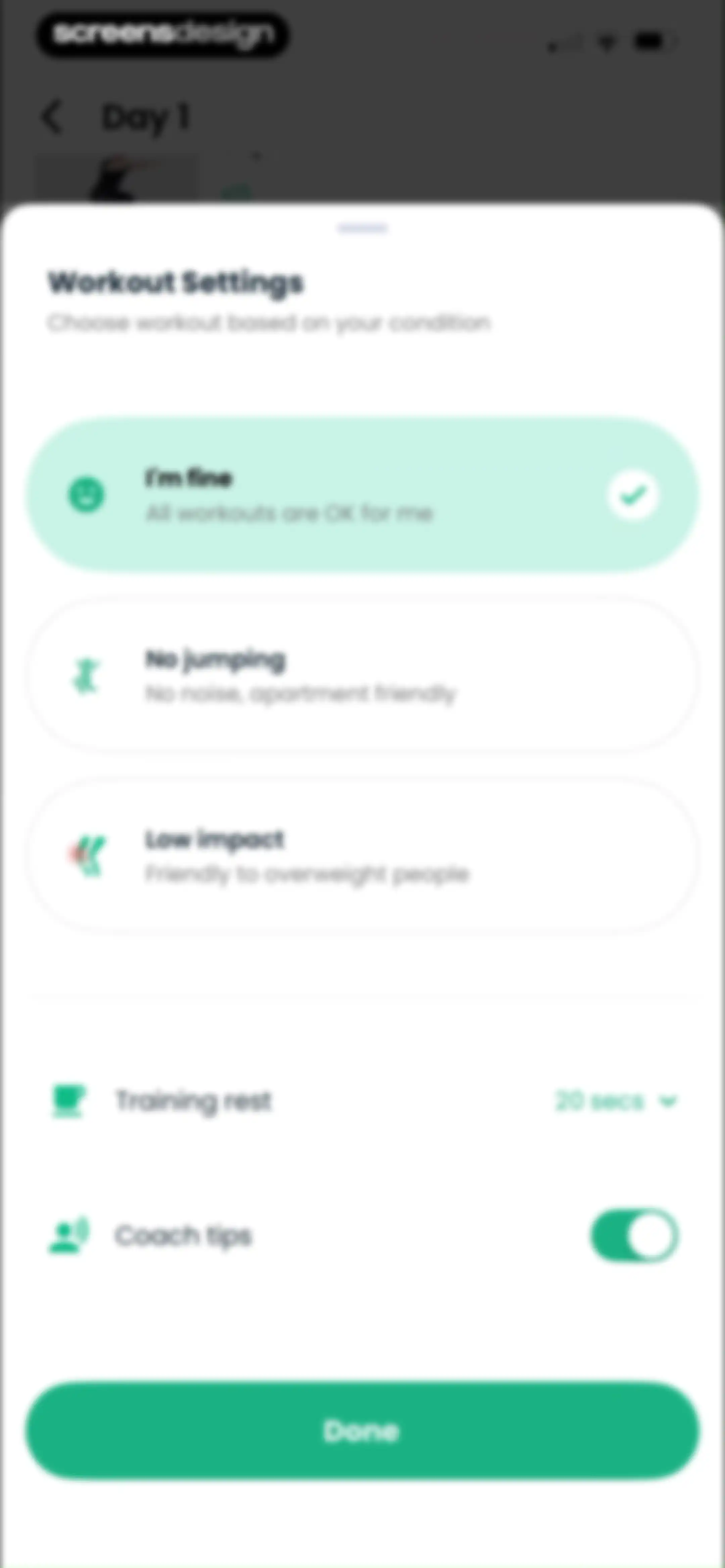 Lose Weight for Men at Home screen 71