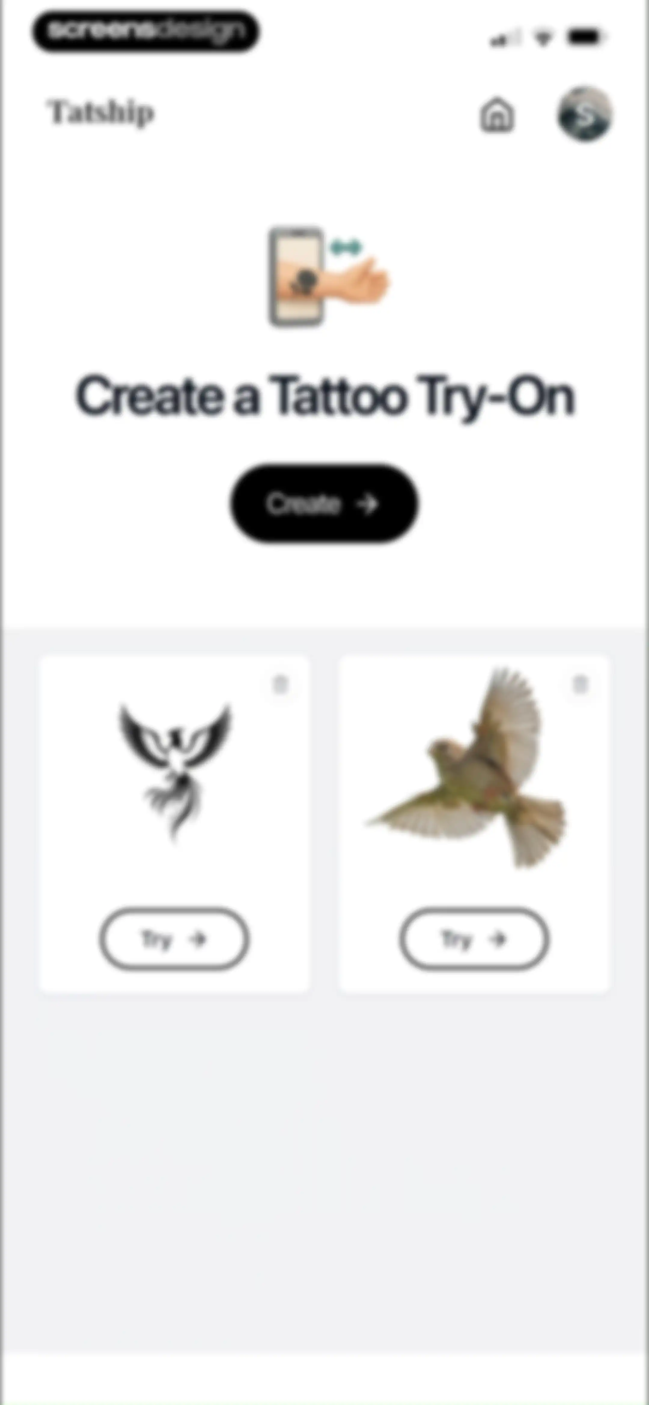 Tatship: Tattoo Design Try On screen 73