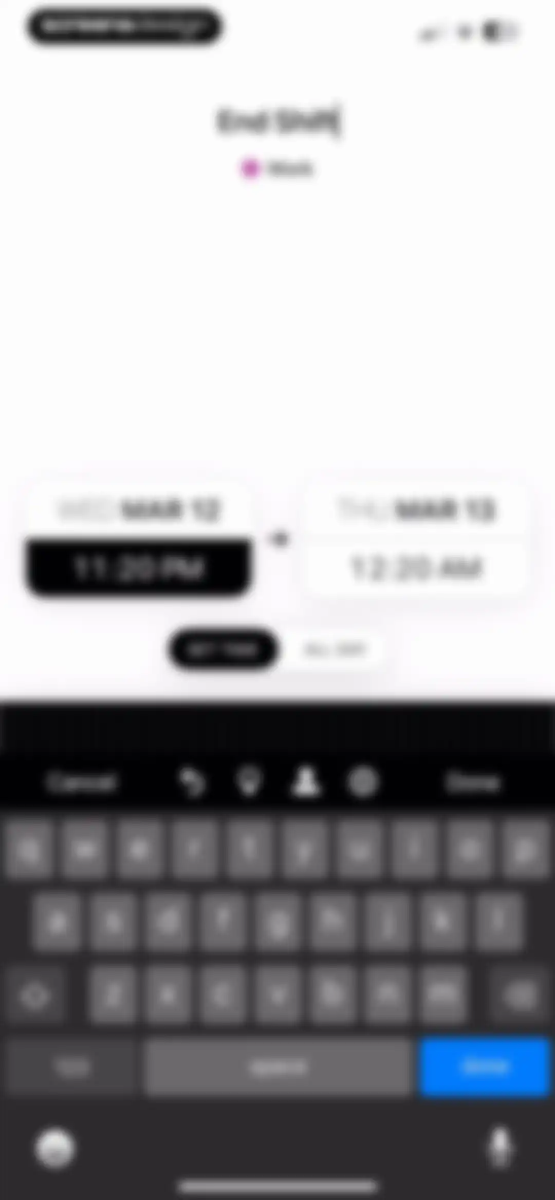 Timepage: Calendar Planner screen 62