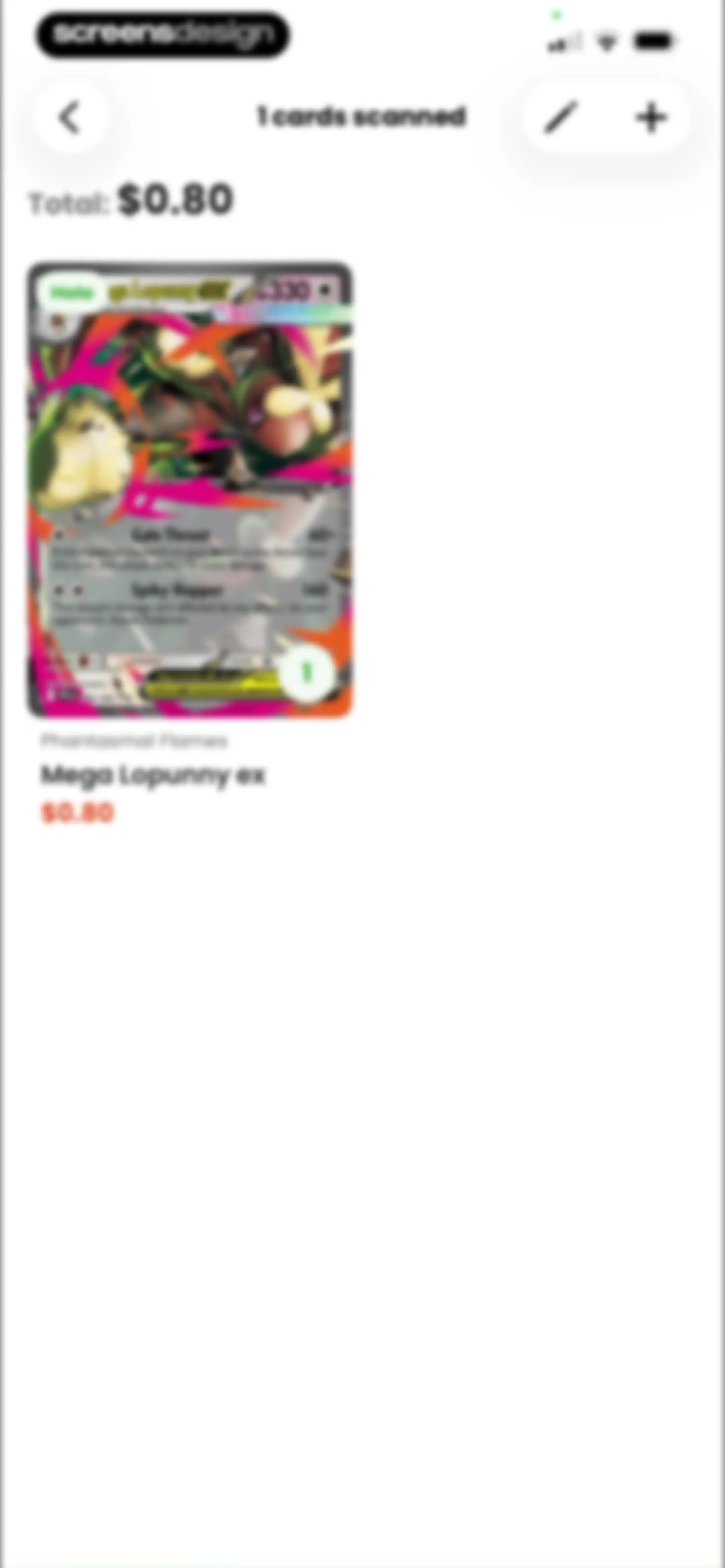 Acorn TCG ‒ Card Scanner App screen 64