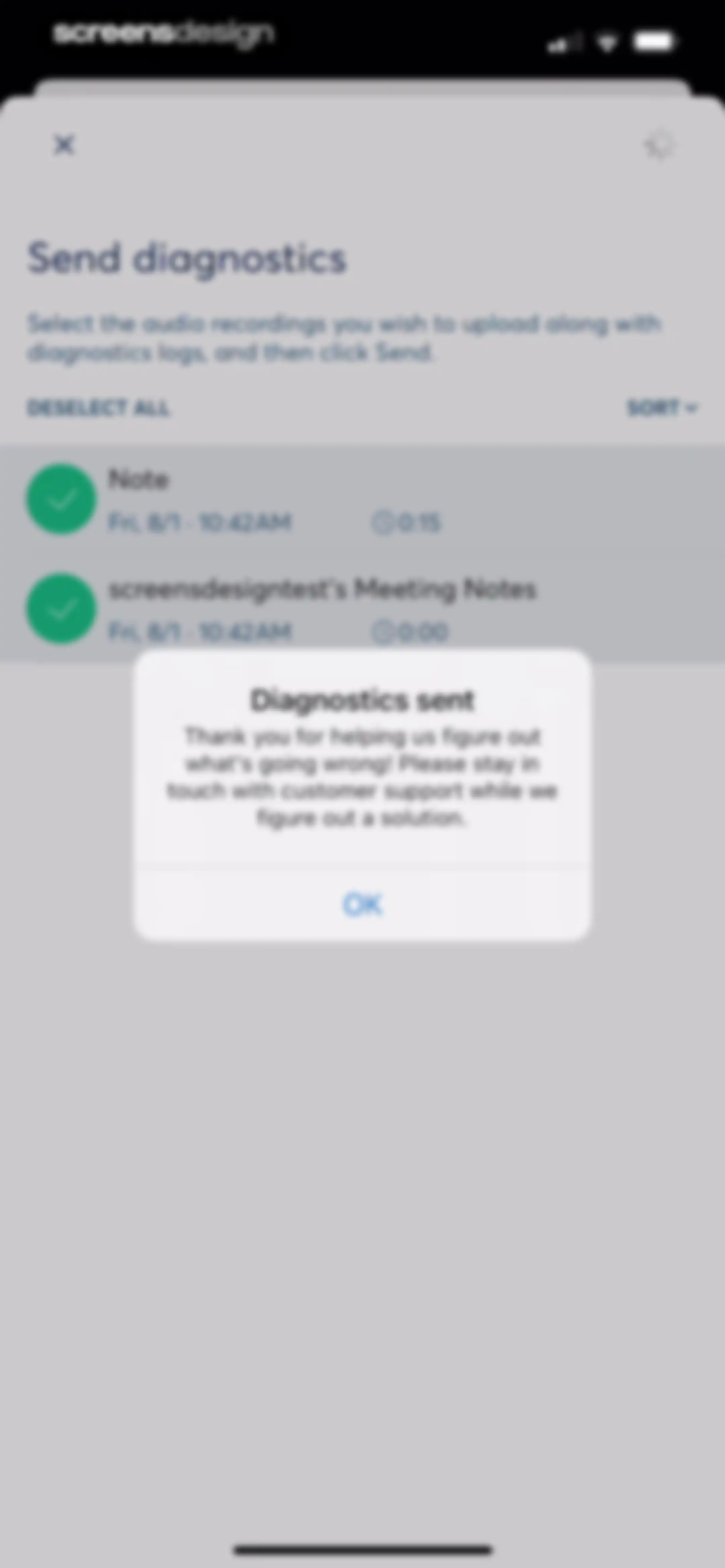 Otter Transcribe Voice Notes screen 146
