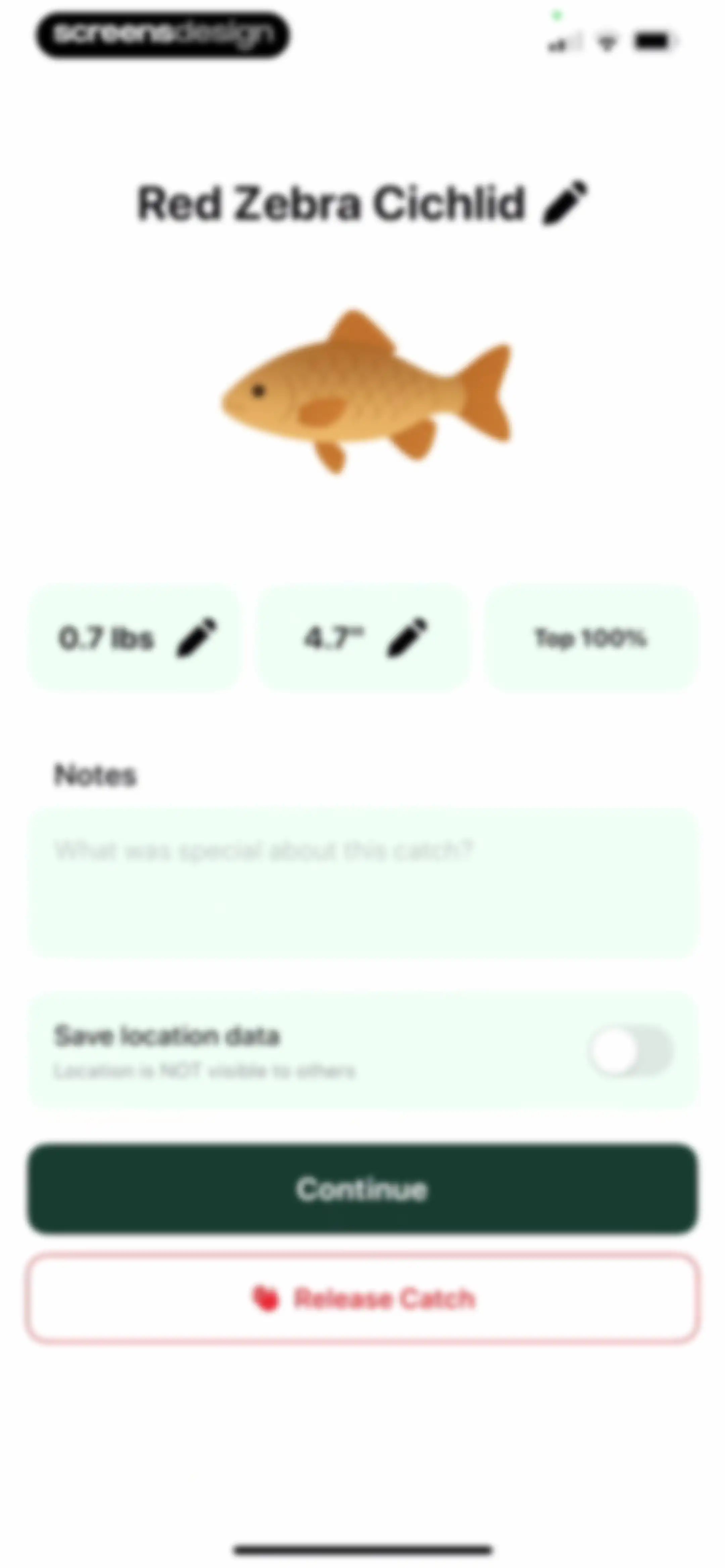 Catchr: Fish Identifier screen 87