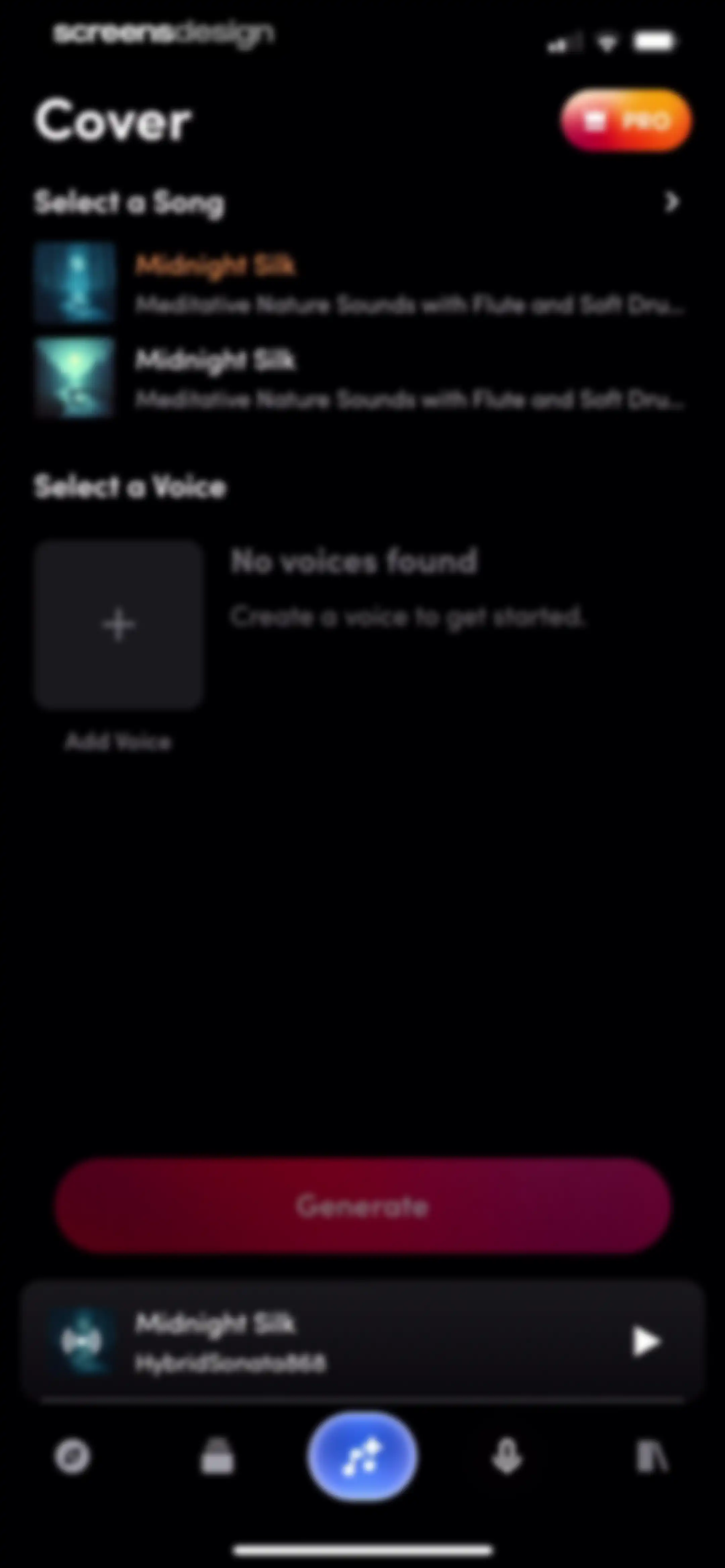 AI Song Generator - Zona screen 70