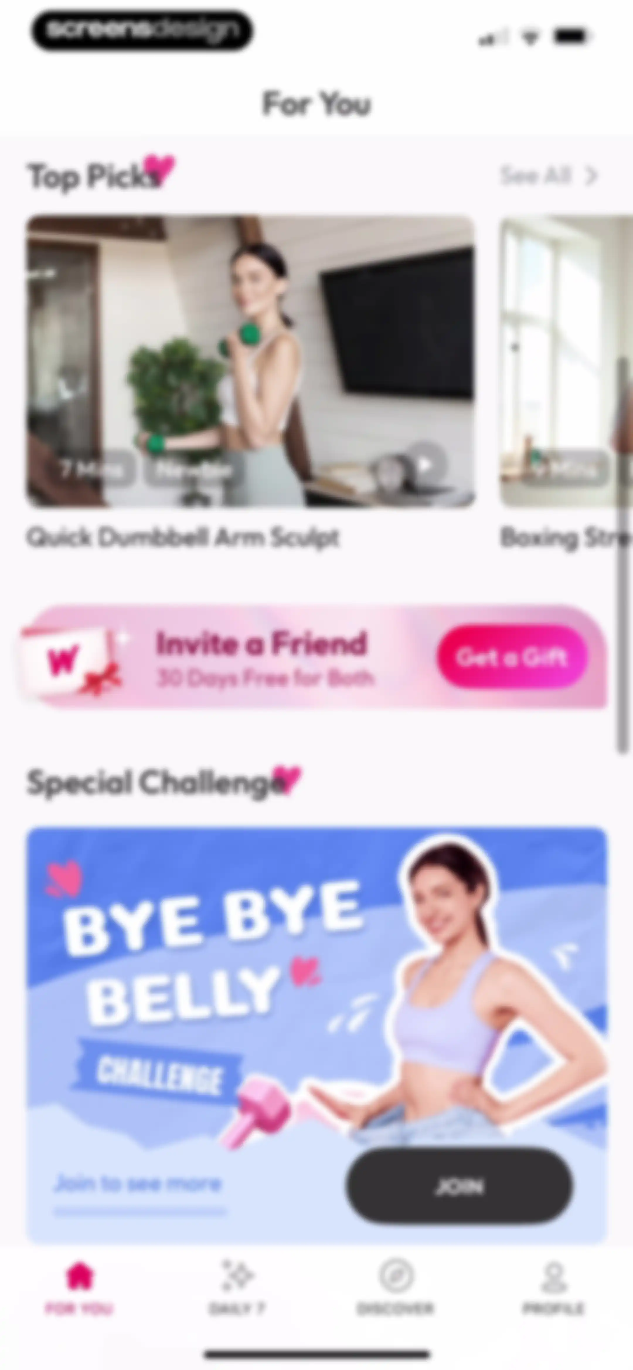 Workout for Women: Home & Gym screen 98