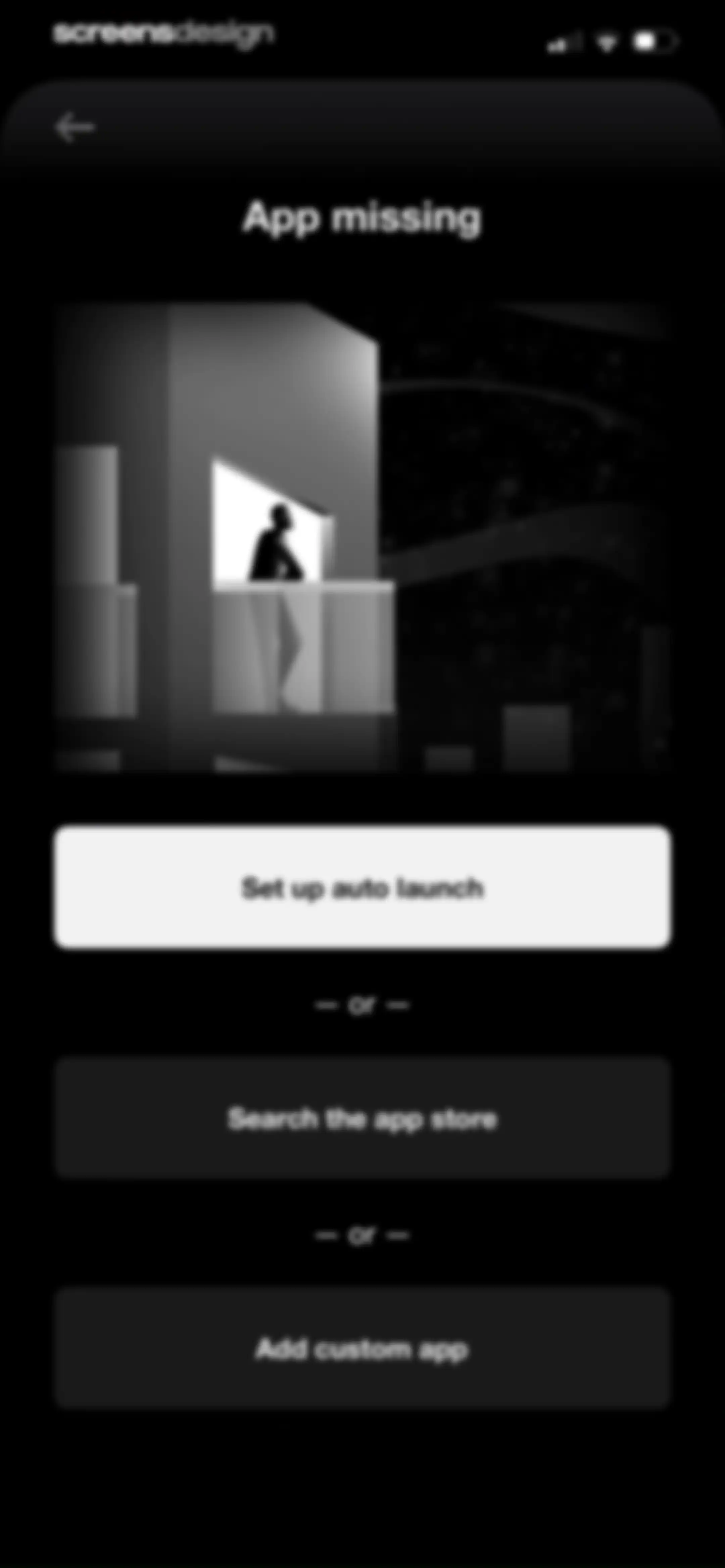Blank Spaces Launcher screen 27