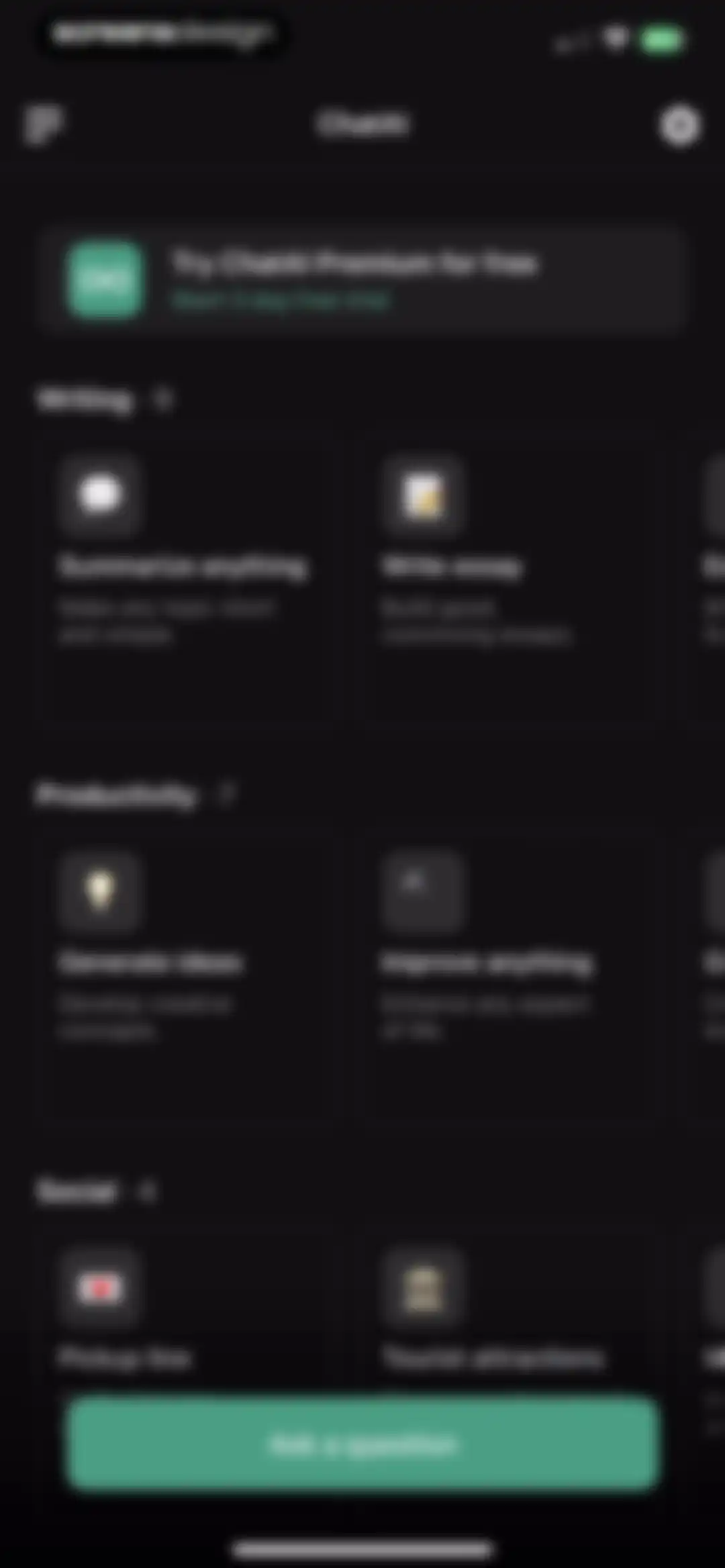 Chat AI: Ask Chatbot Assistant screen 5
