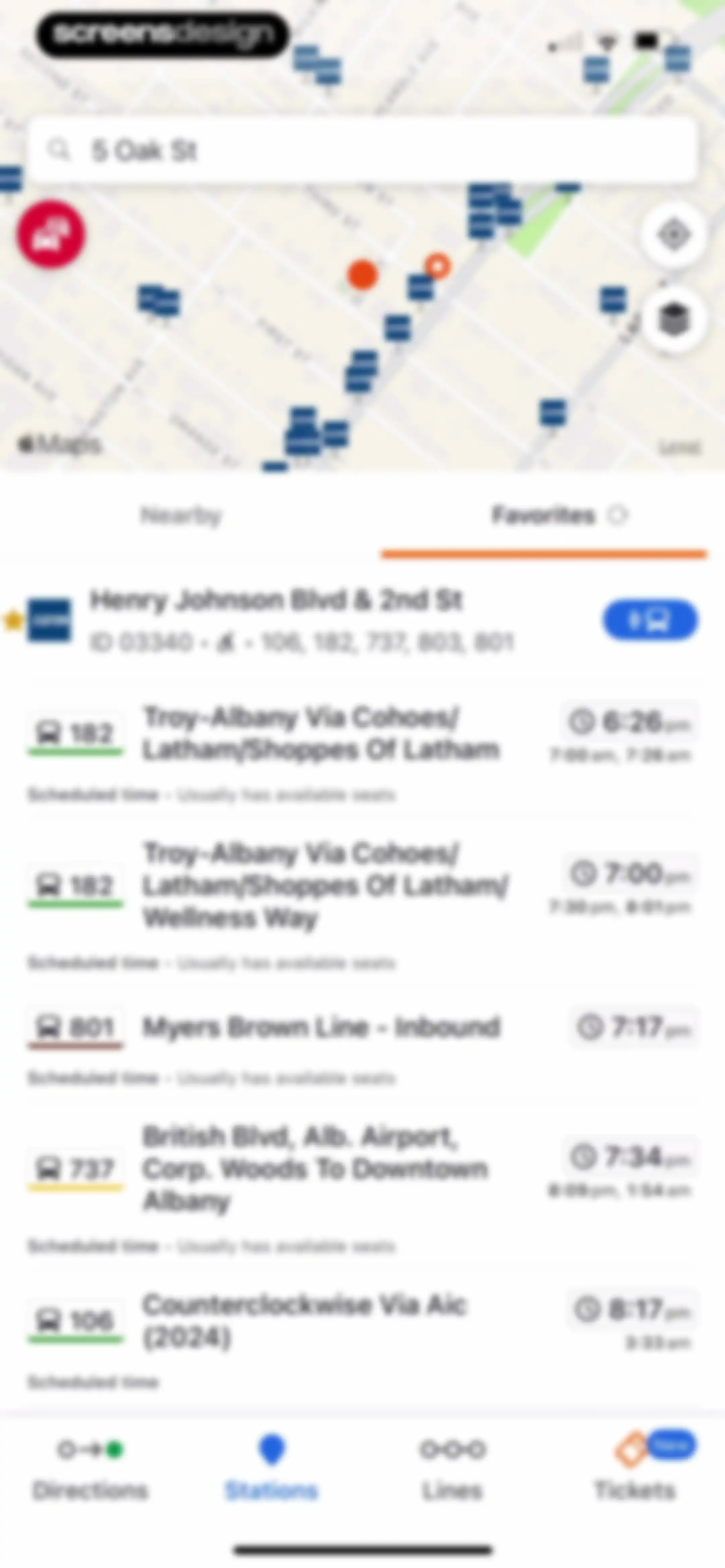 Moovit: Bus & Transit Tracker screen 99