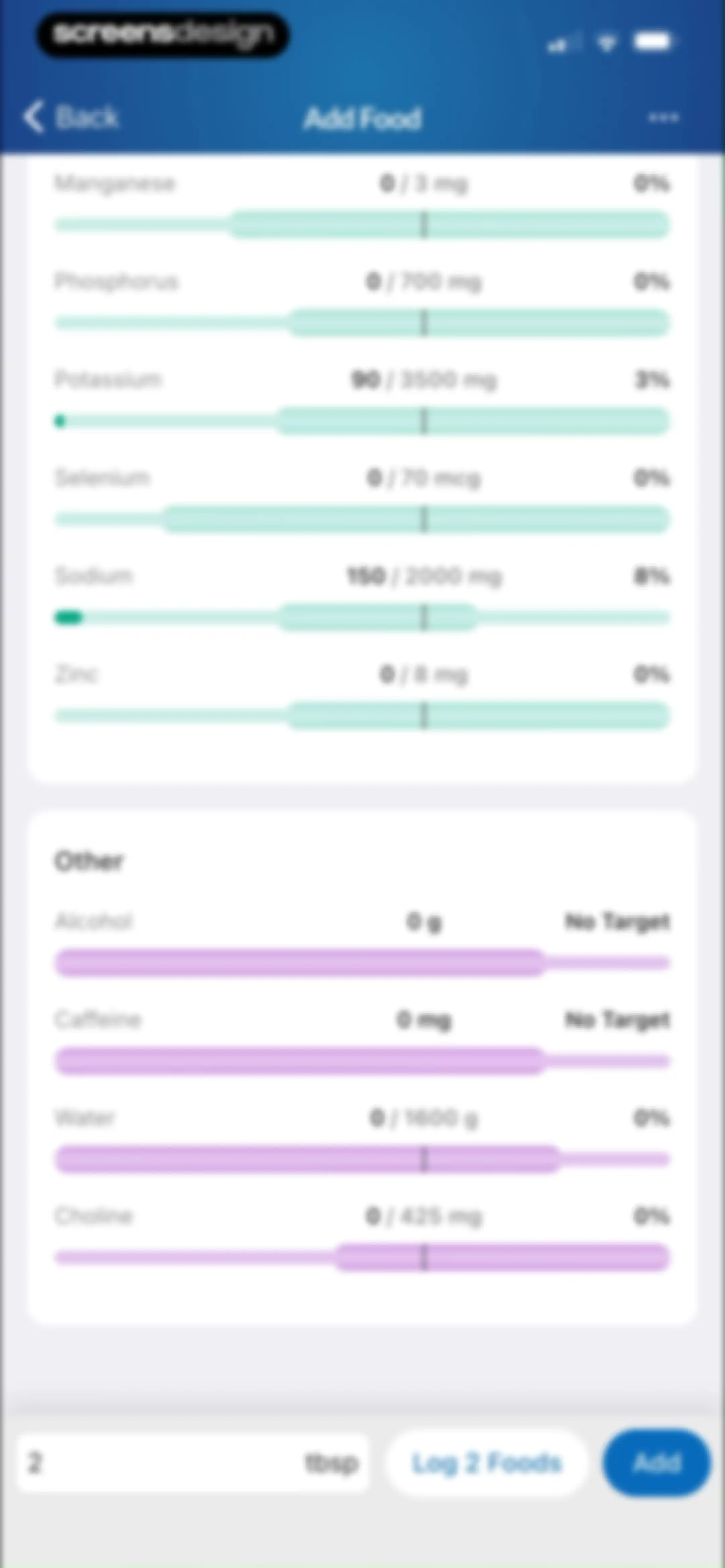 MacrosFirst - Macro Tracker screen 51