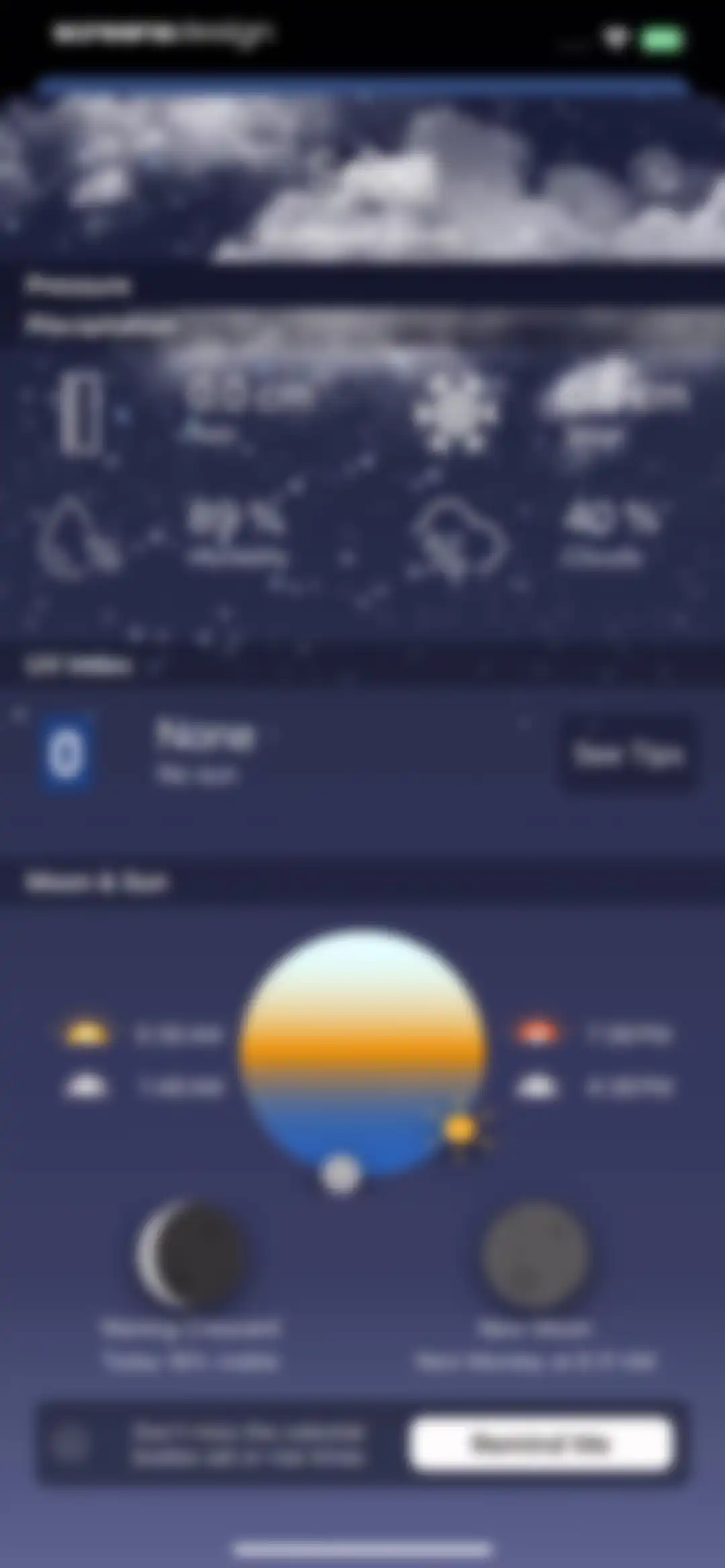 NOAA Radar & Weather Forecast screen 28