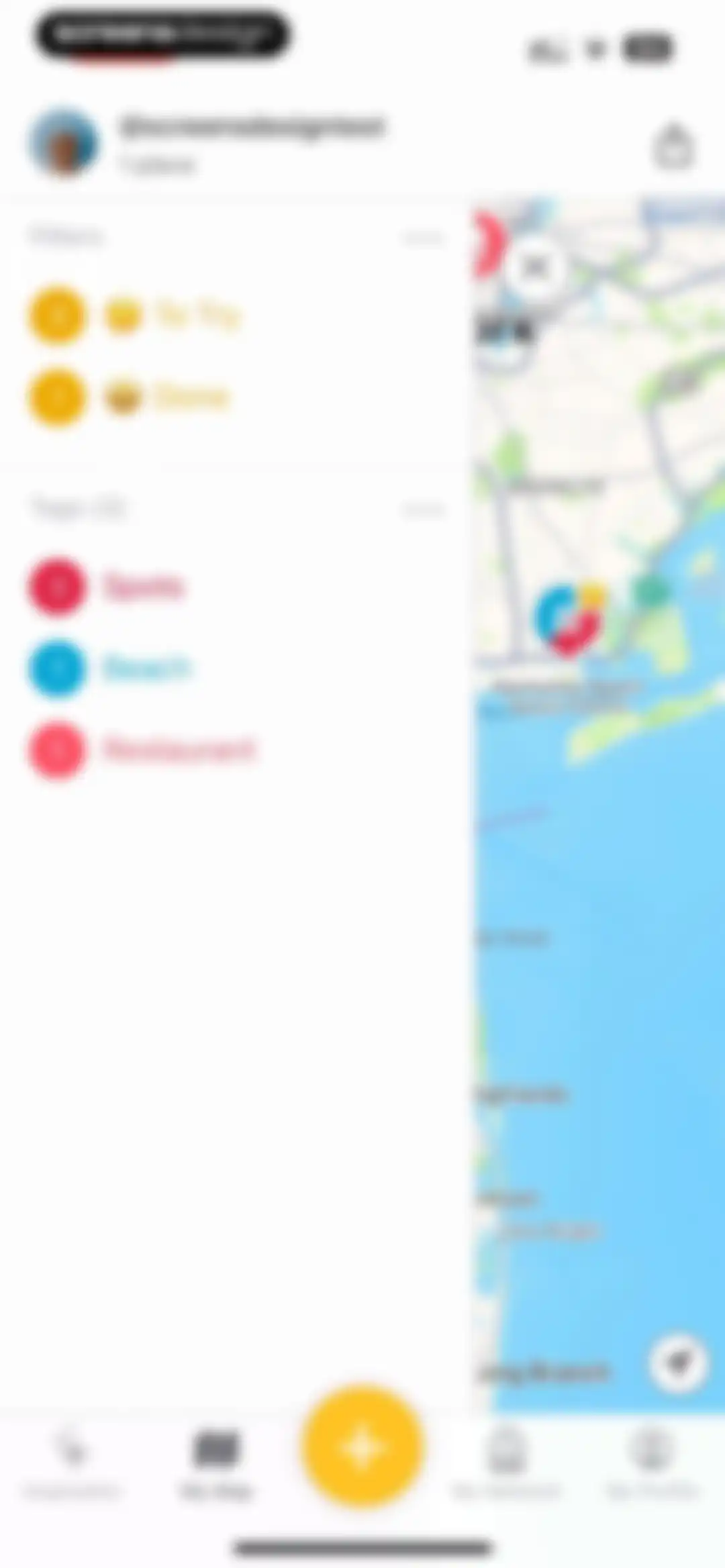 Mapstr – Save & Follow Places screen 68