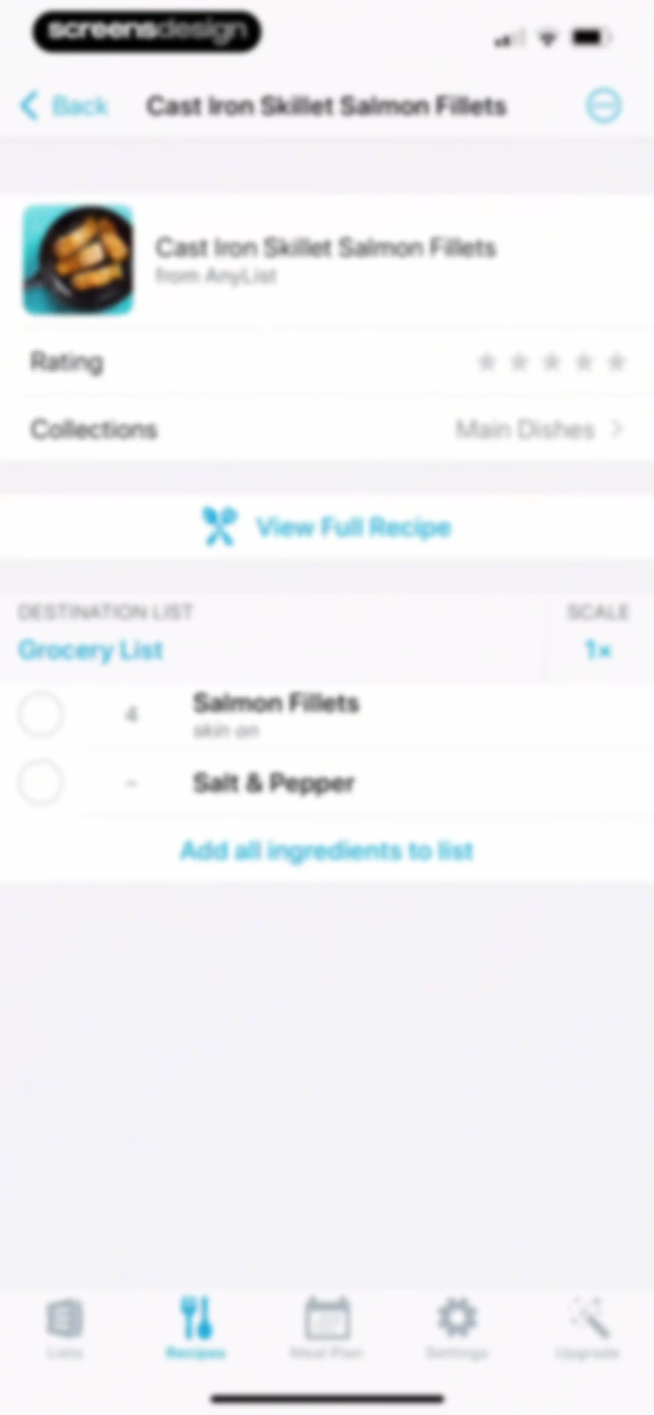 AnyList: Grocery Shopping List screen 81