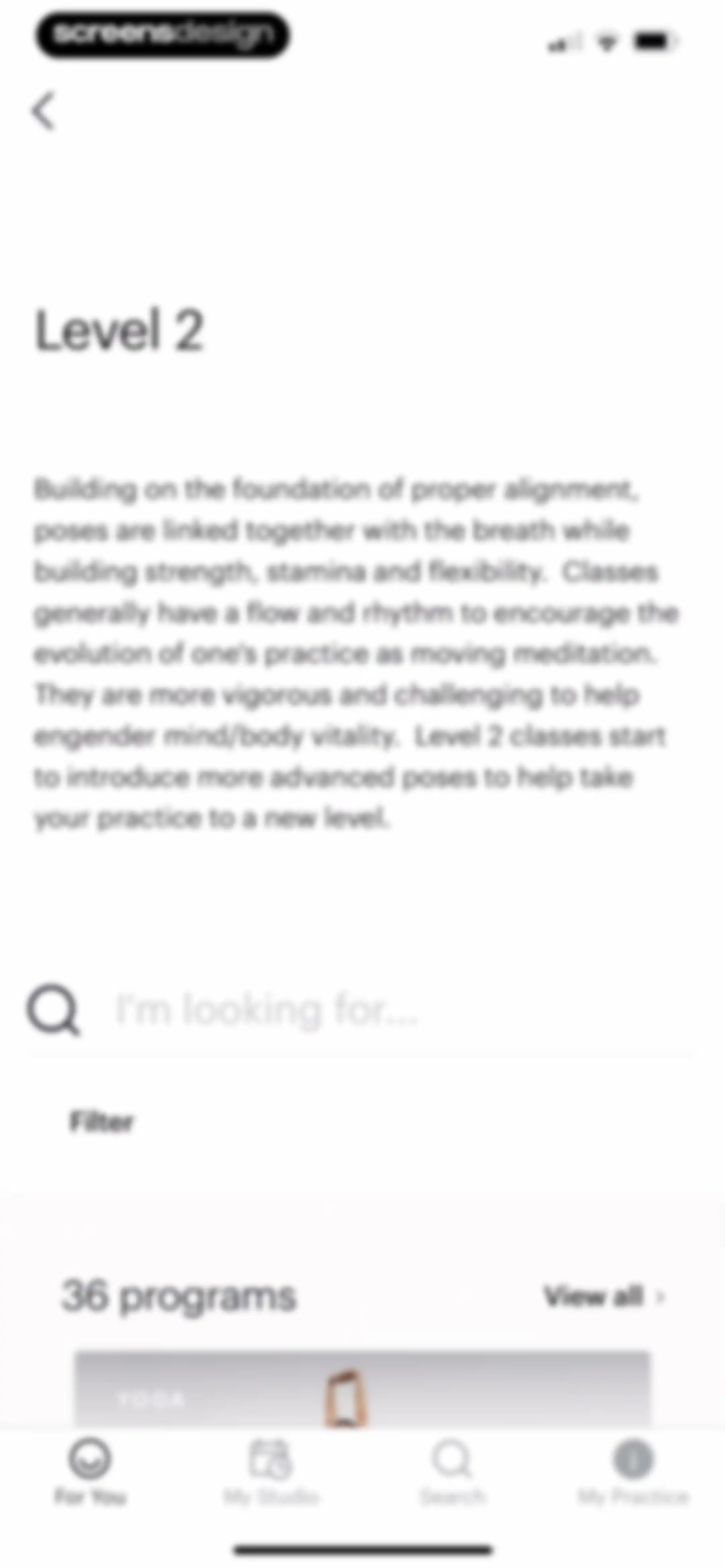 Glo | Yoga and Meditation App screen 55
