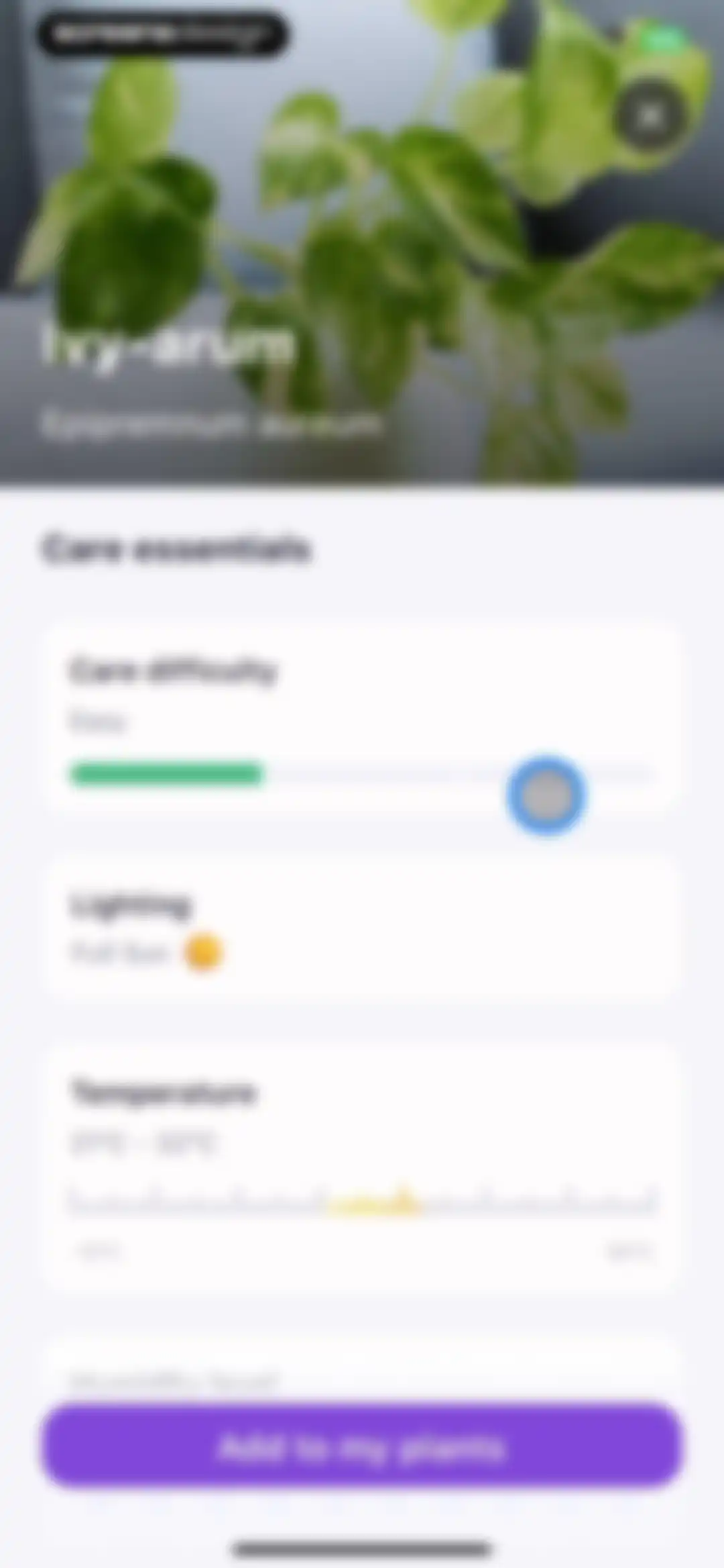 AI Plant Identifier・Care－Lily screen 43