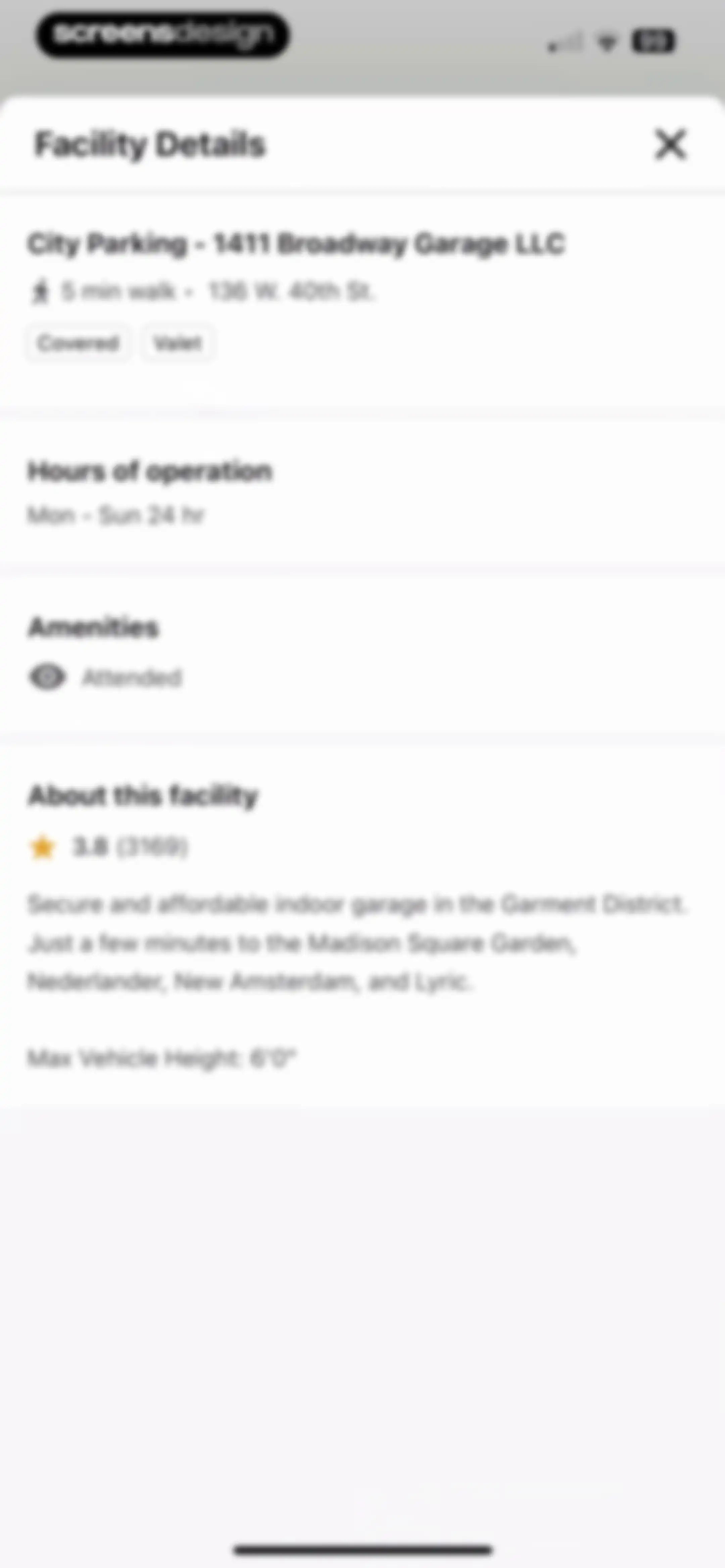 ParkWhiz - #1 Parking App screen 20