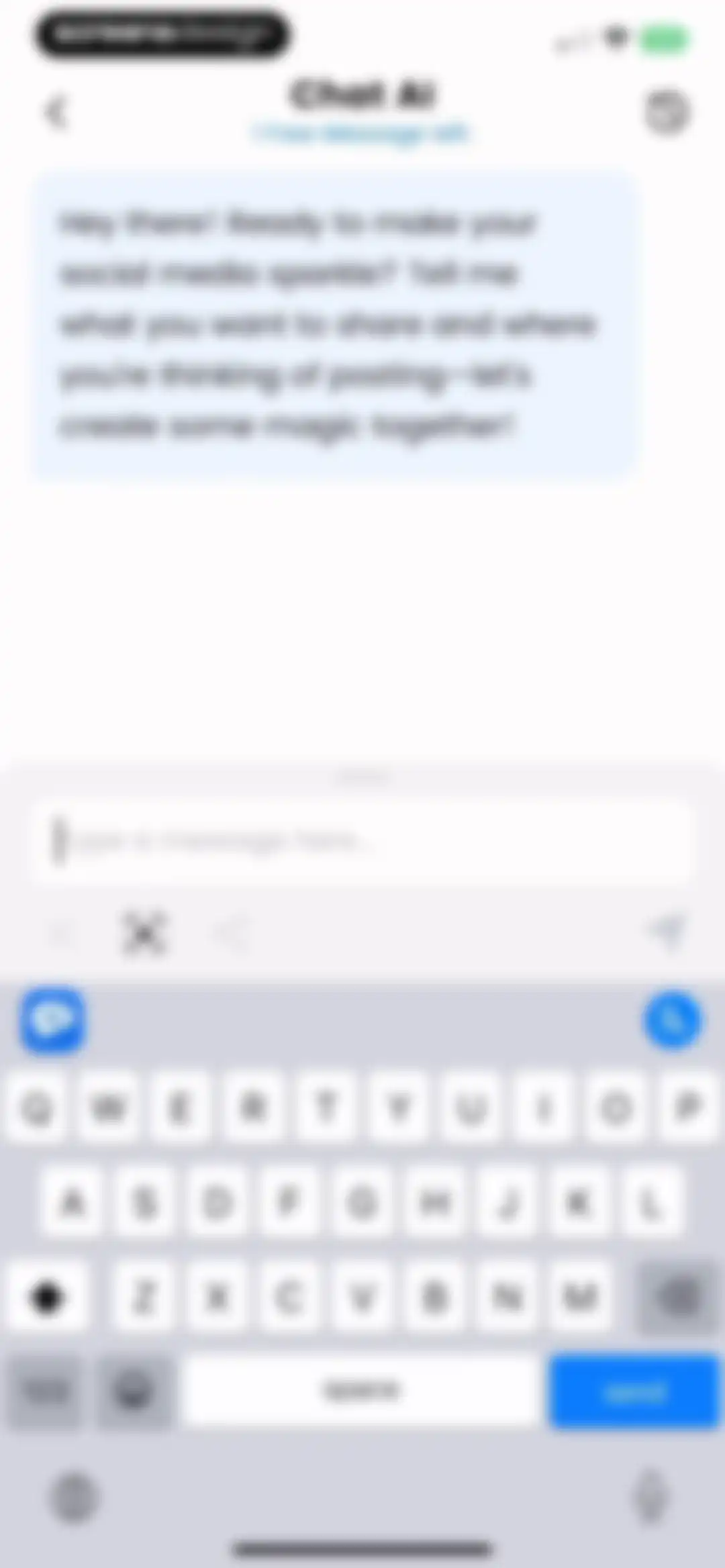AI Keyboard: Chatbot, Grammar screen 48
