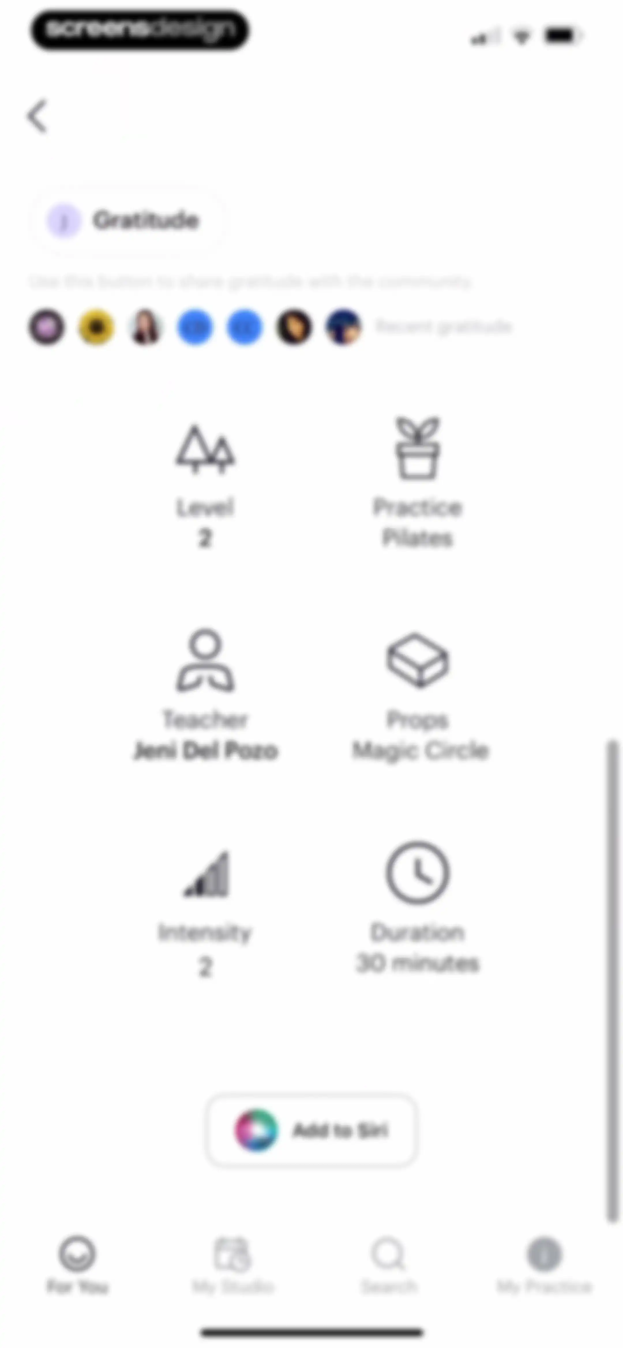 Glo | Yoga and Meditation App screen 58