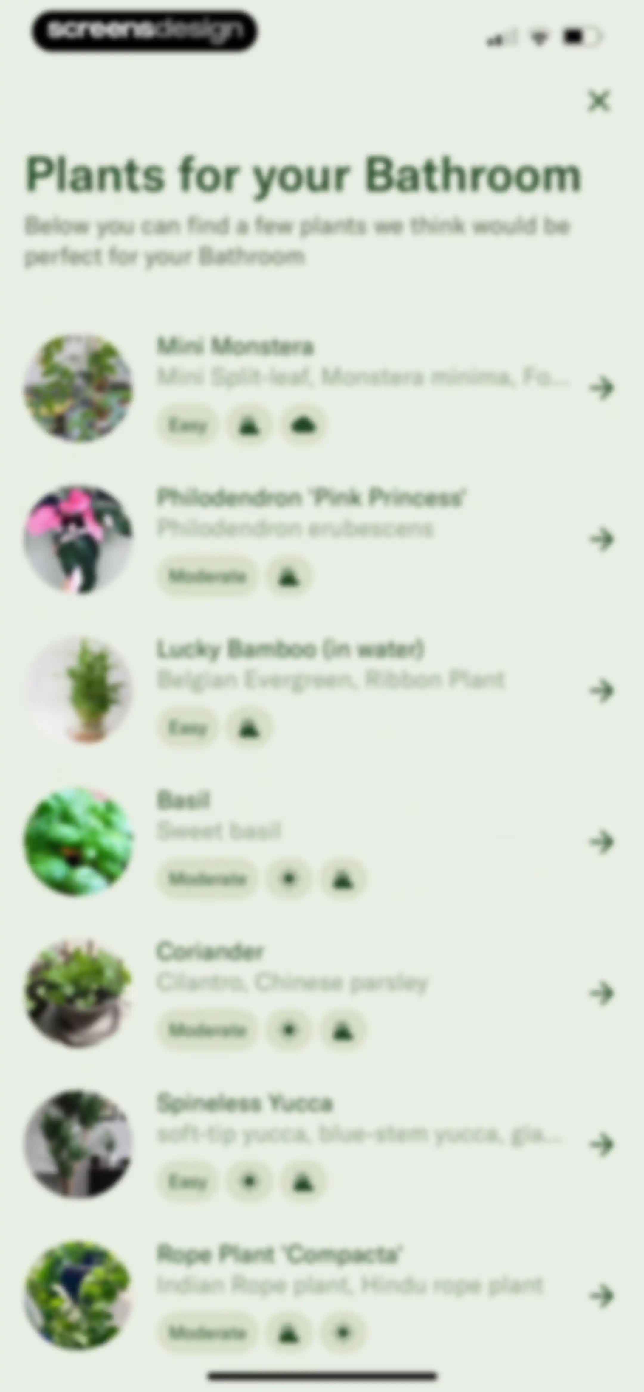 Planta: Plant & Garden Care screen 232