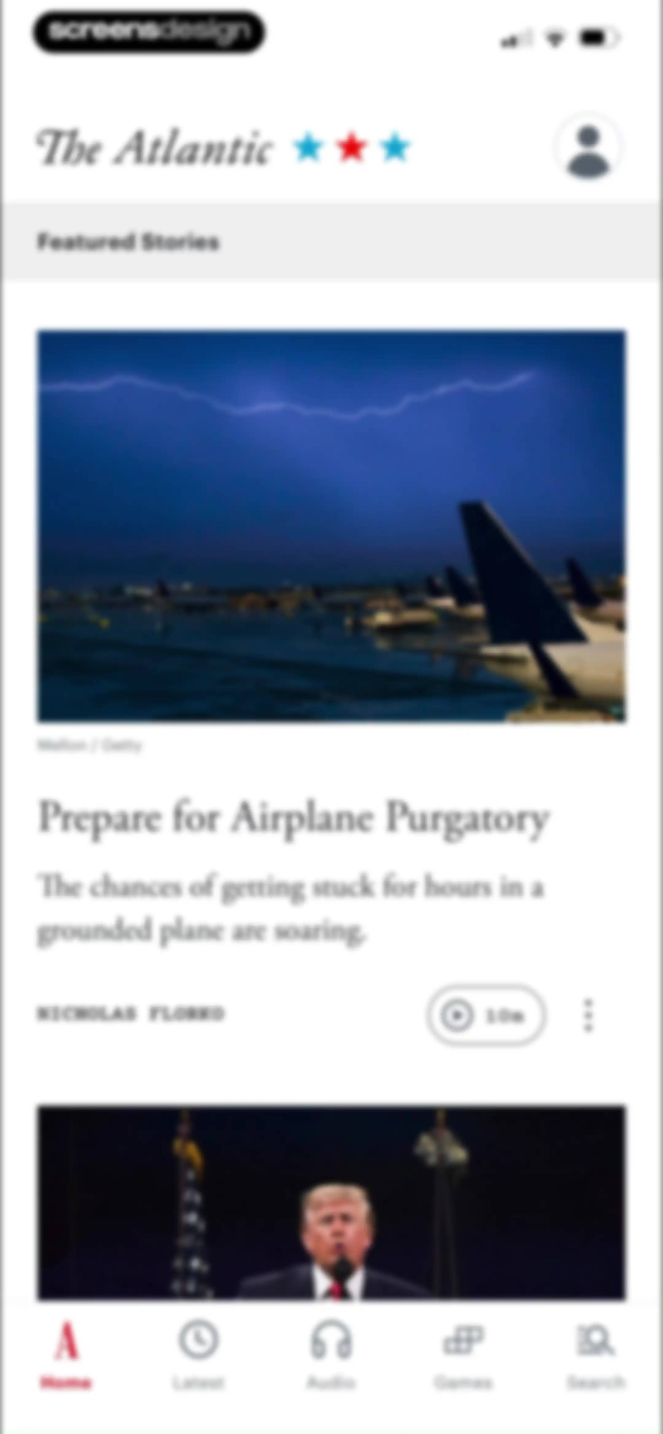 The Atlantic Magazine screen 6