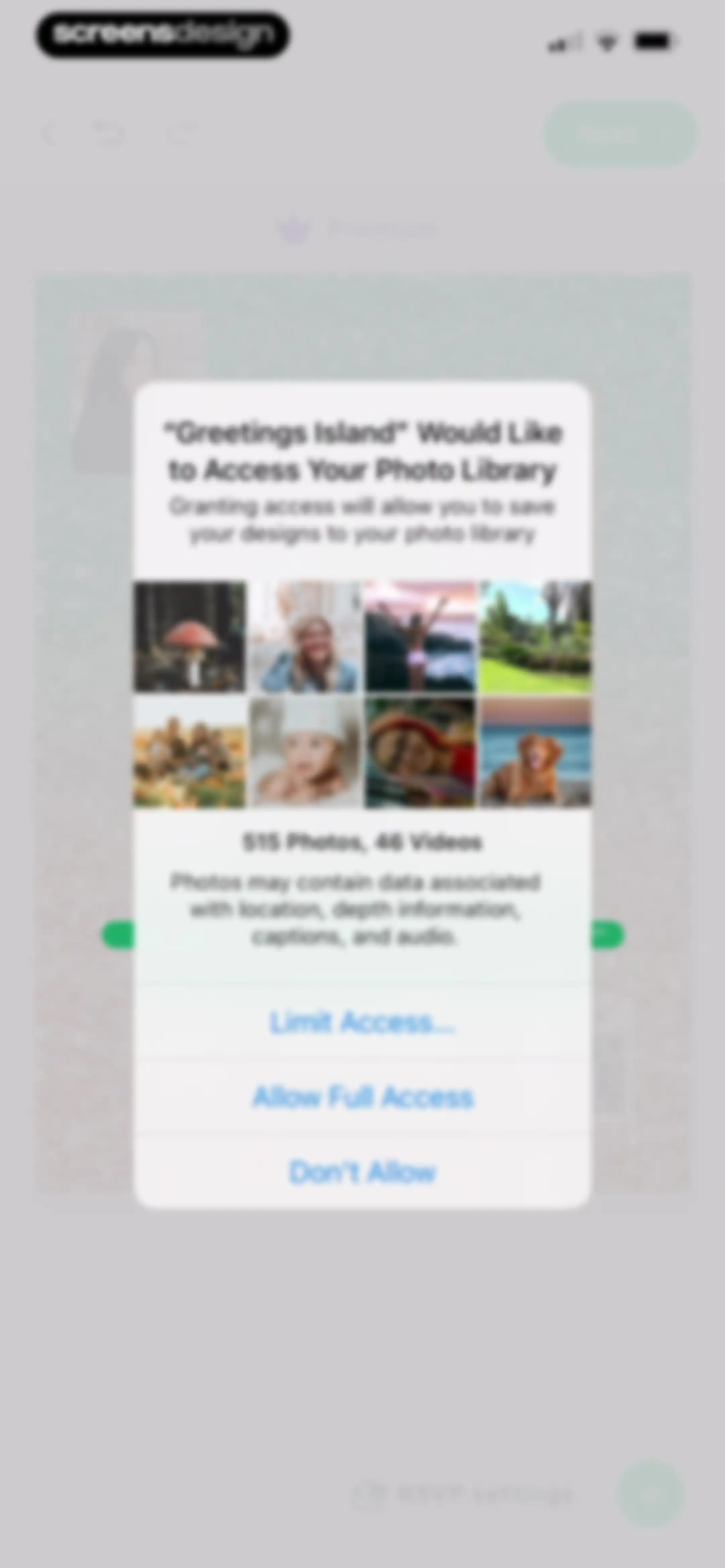 Invitation Maker: Cards & RSVP screen 46
