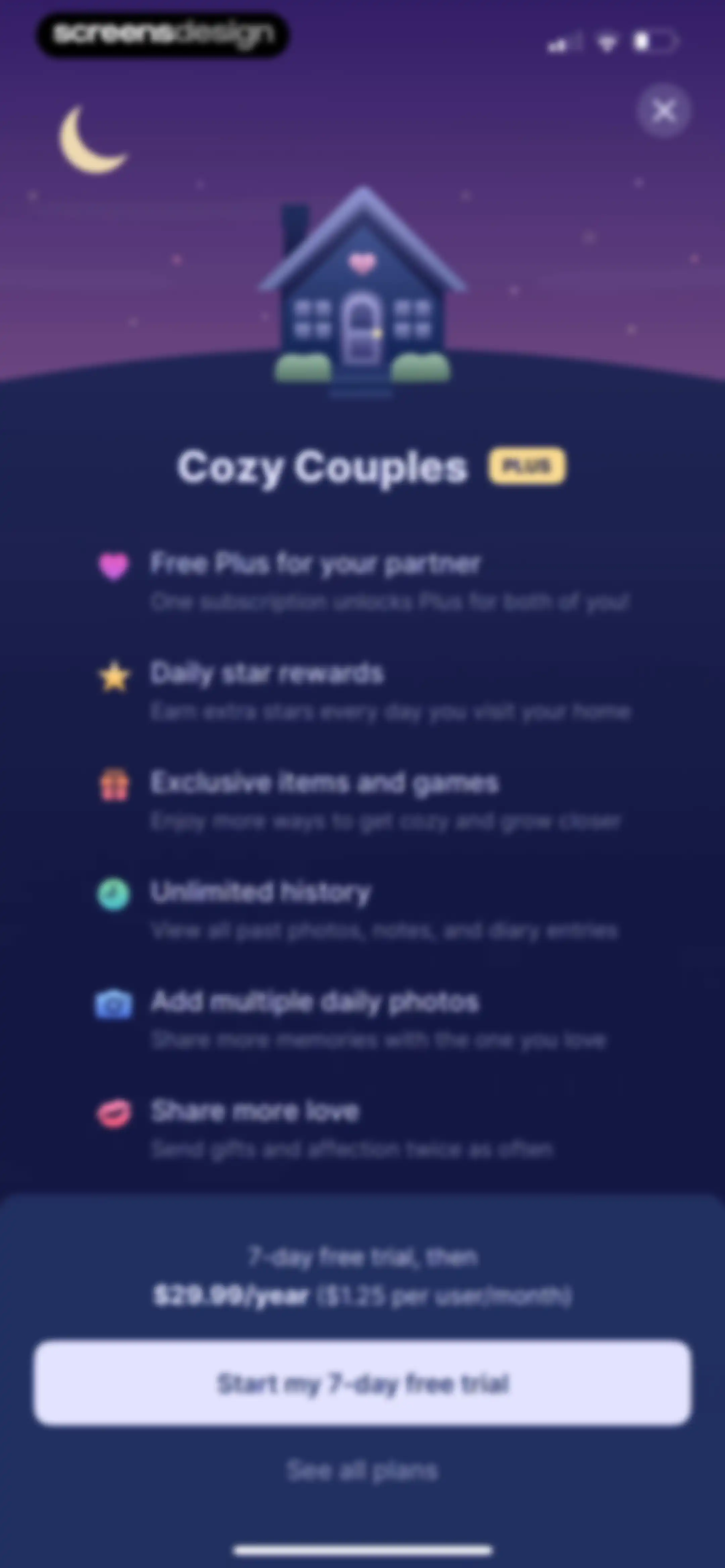 Cozy Couples: Relationship App screen 13