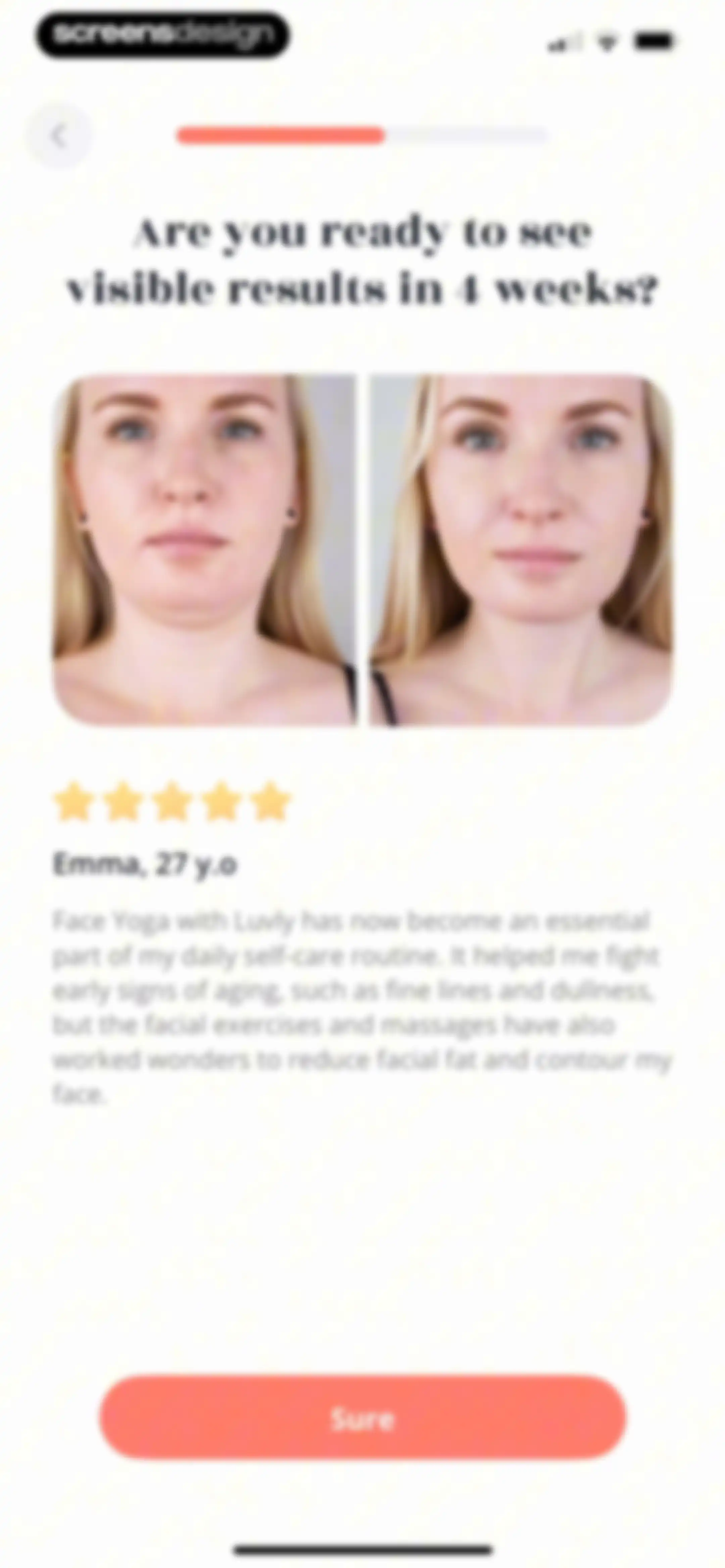 Luvly: Face Yoga Exercises screen 24