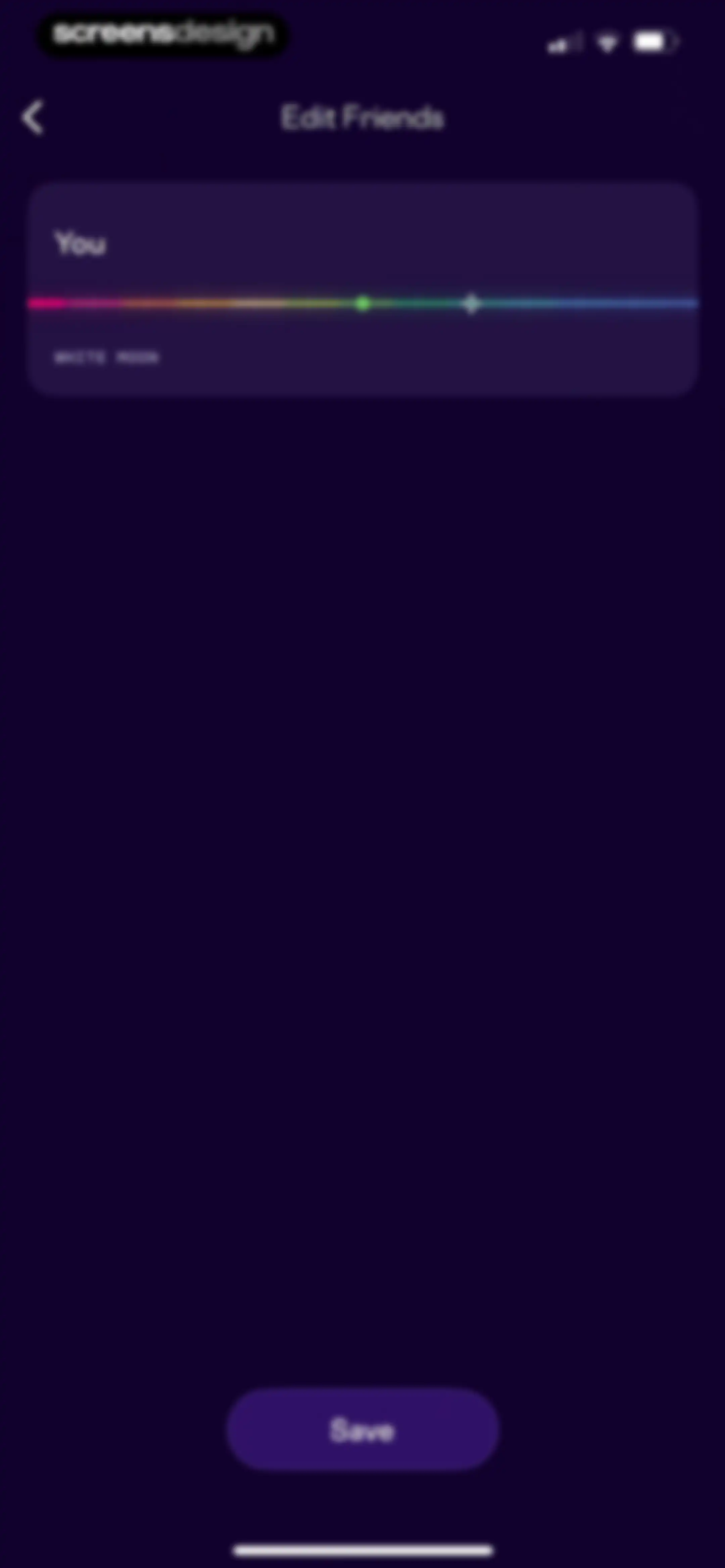 Stardust Period Tracker screen 123