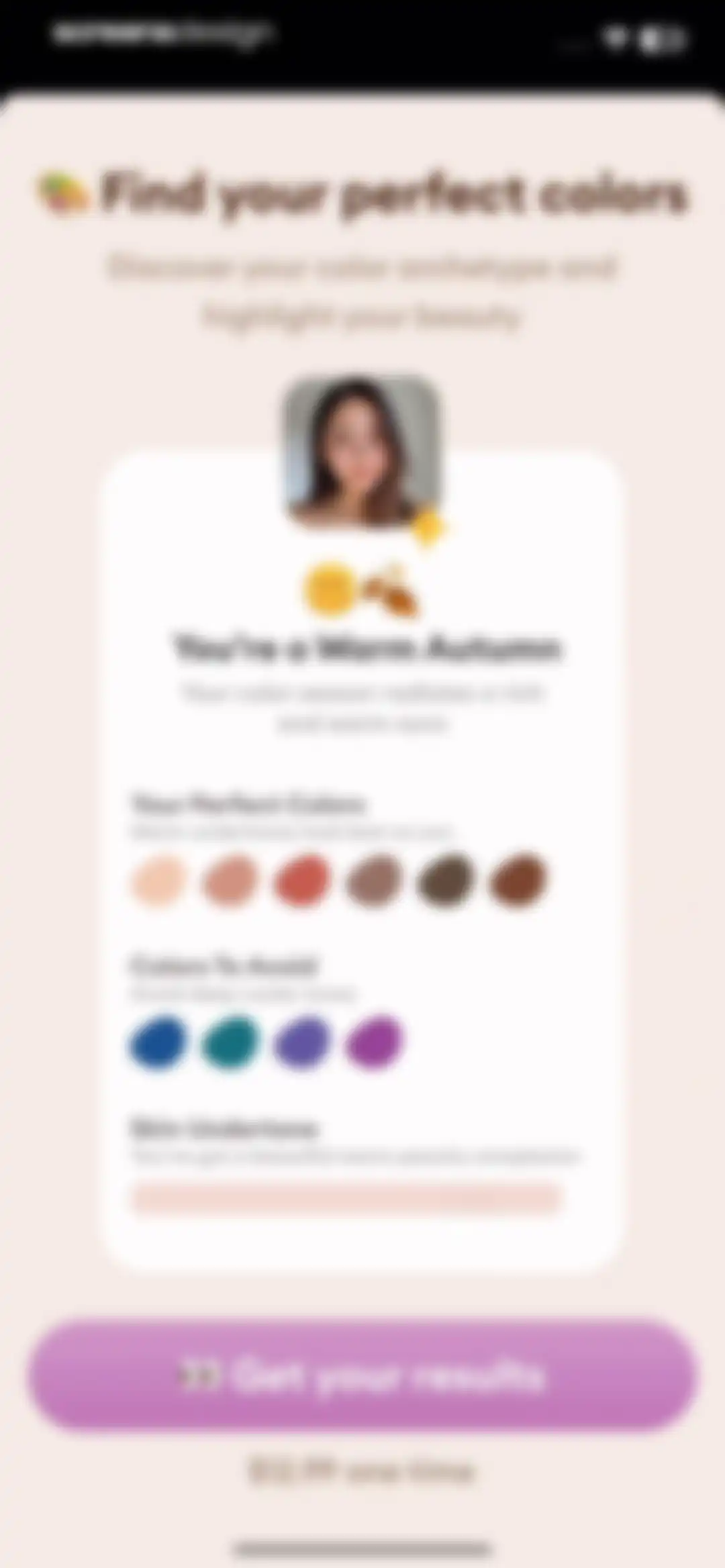 Color Analysis‎ screen 23
