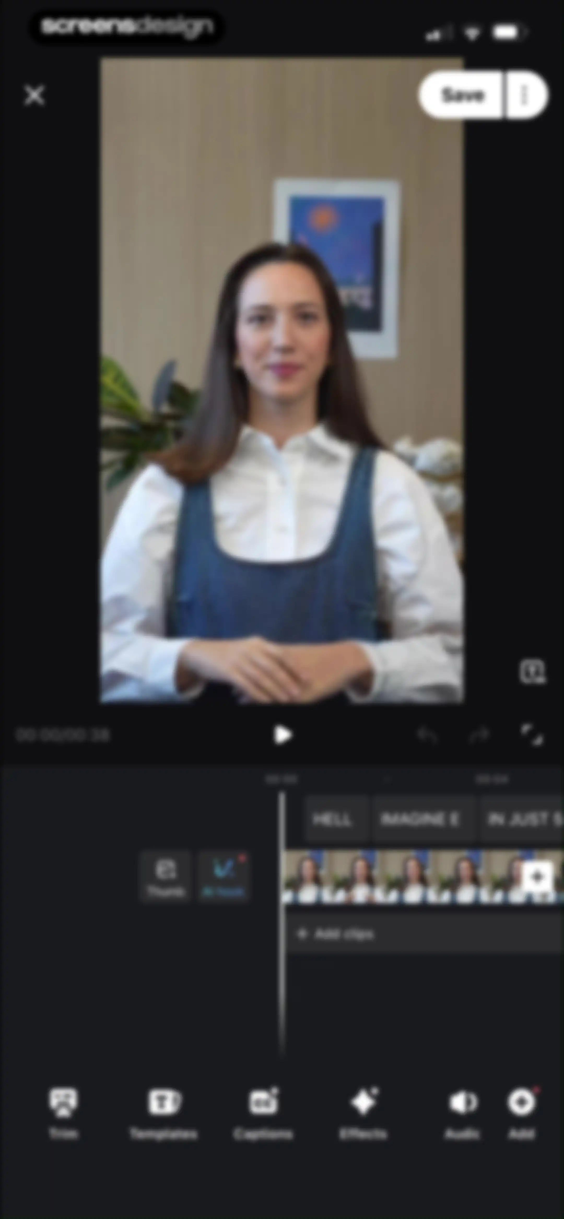 Vmake Labs: create viral video screen 18