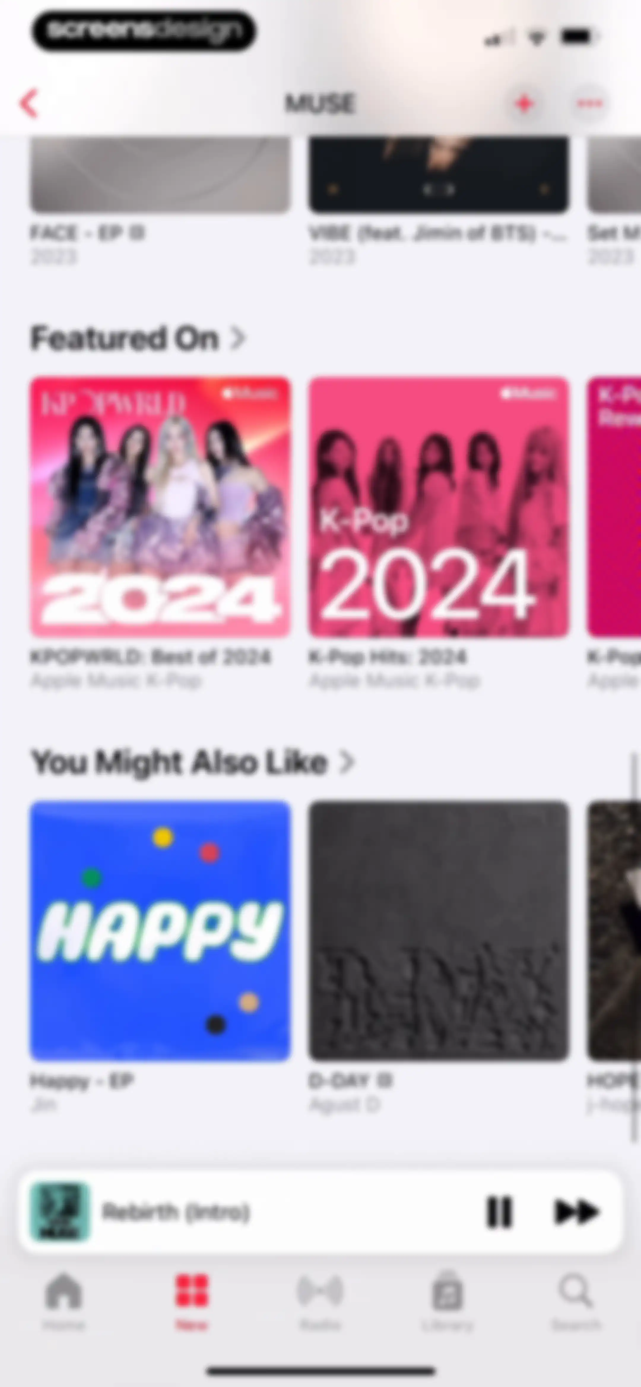 Apple Music screen 76