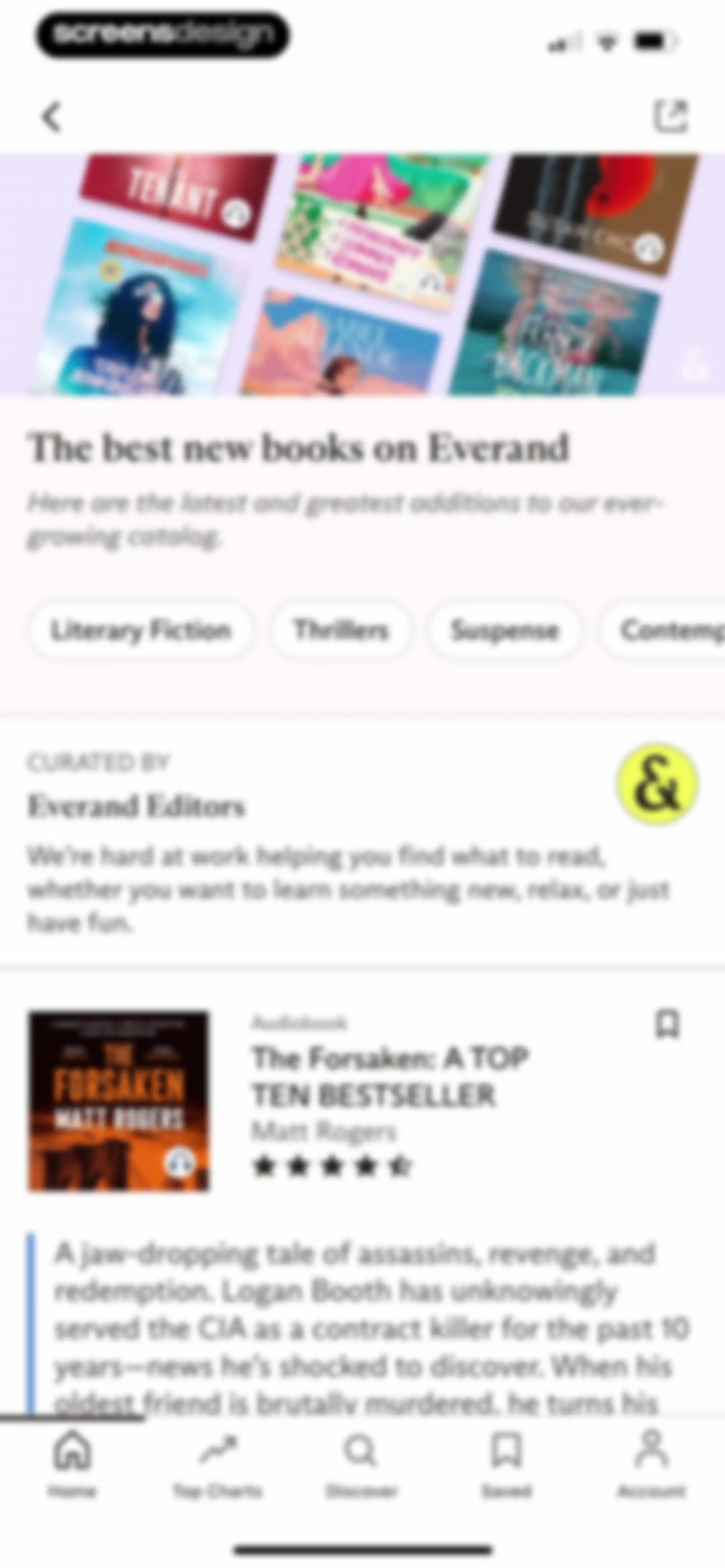 Everand: Audiobooks & Ebooks screen 58