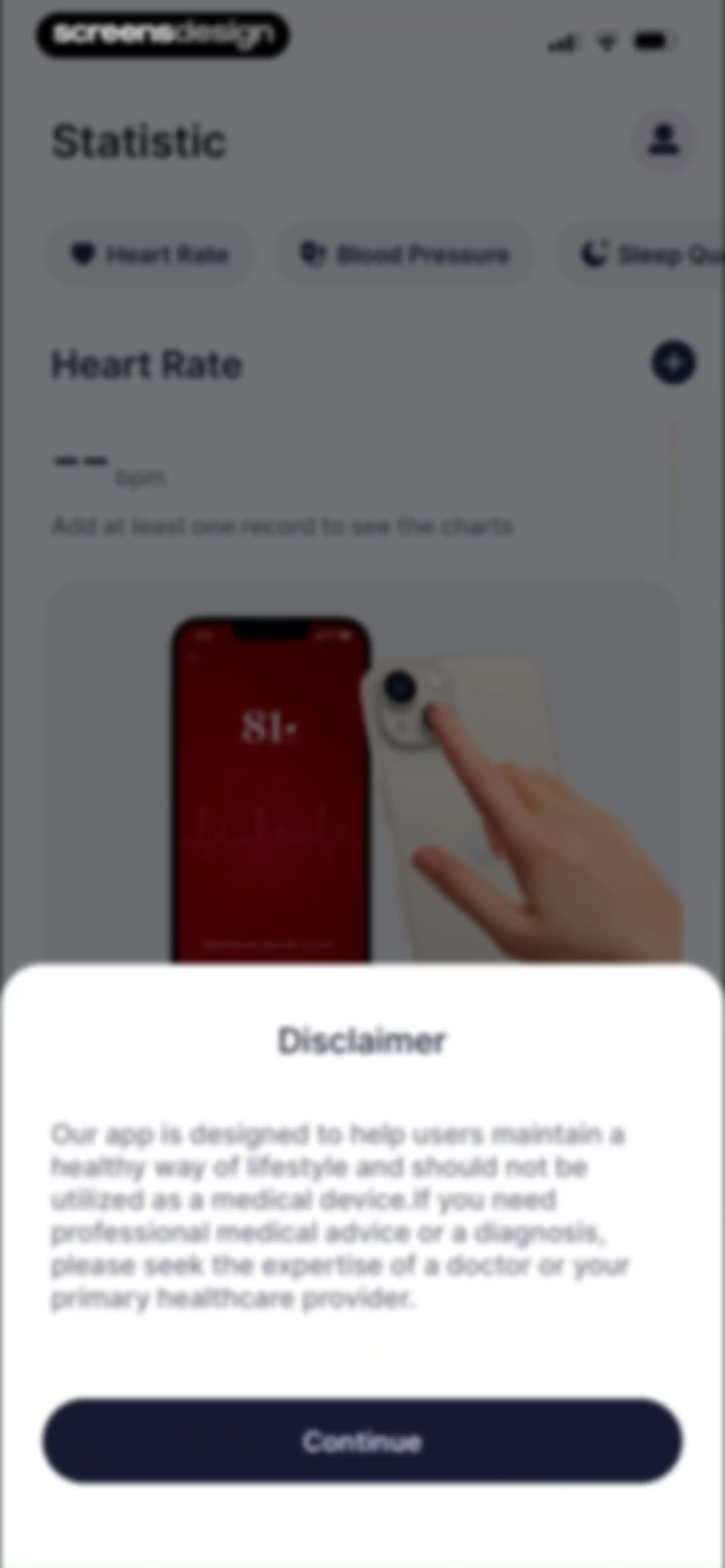 Harmoni - Health & Sleep screen 9