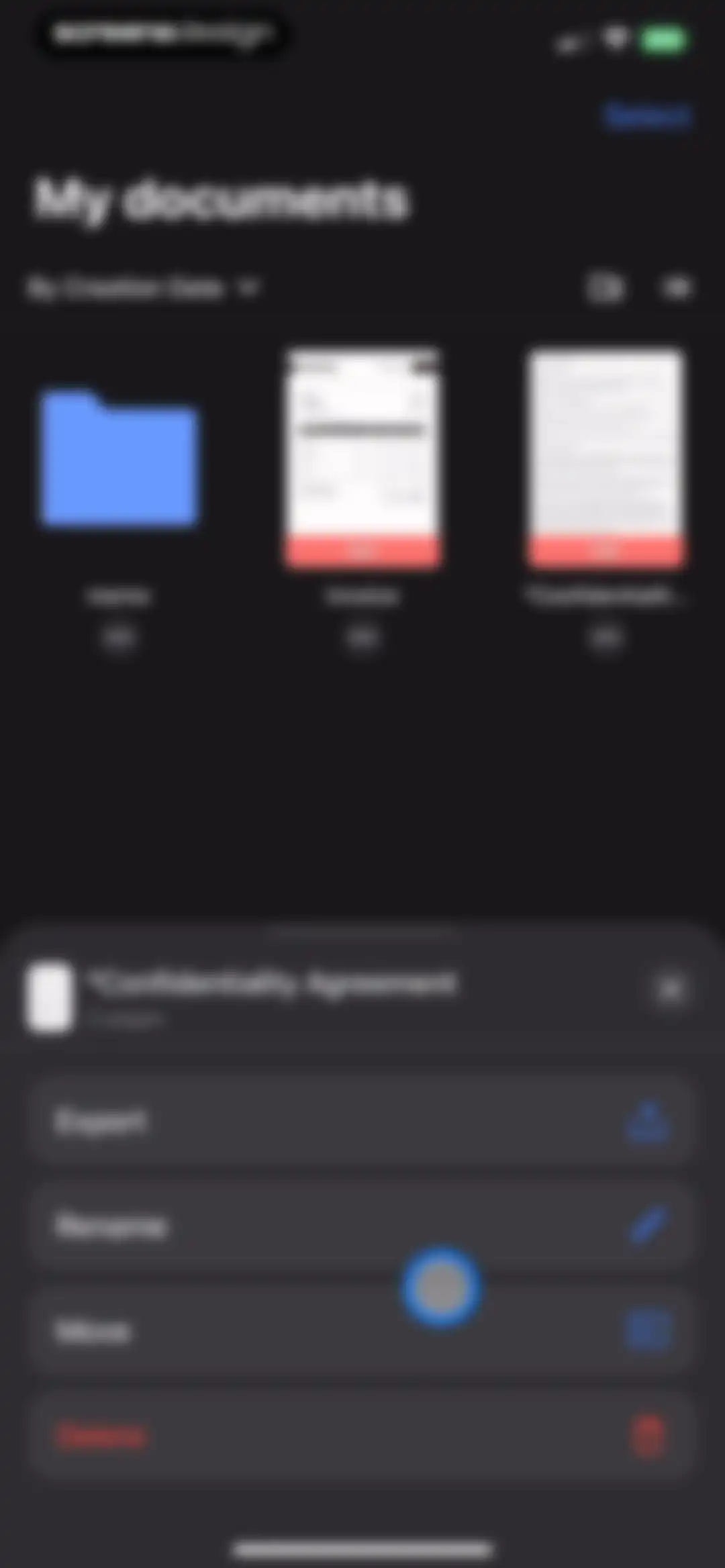 xScan : Document Scanner App screen 21