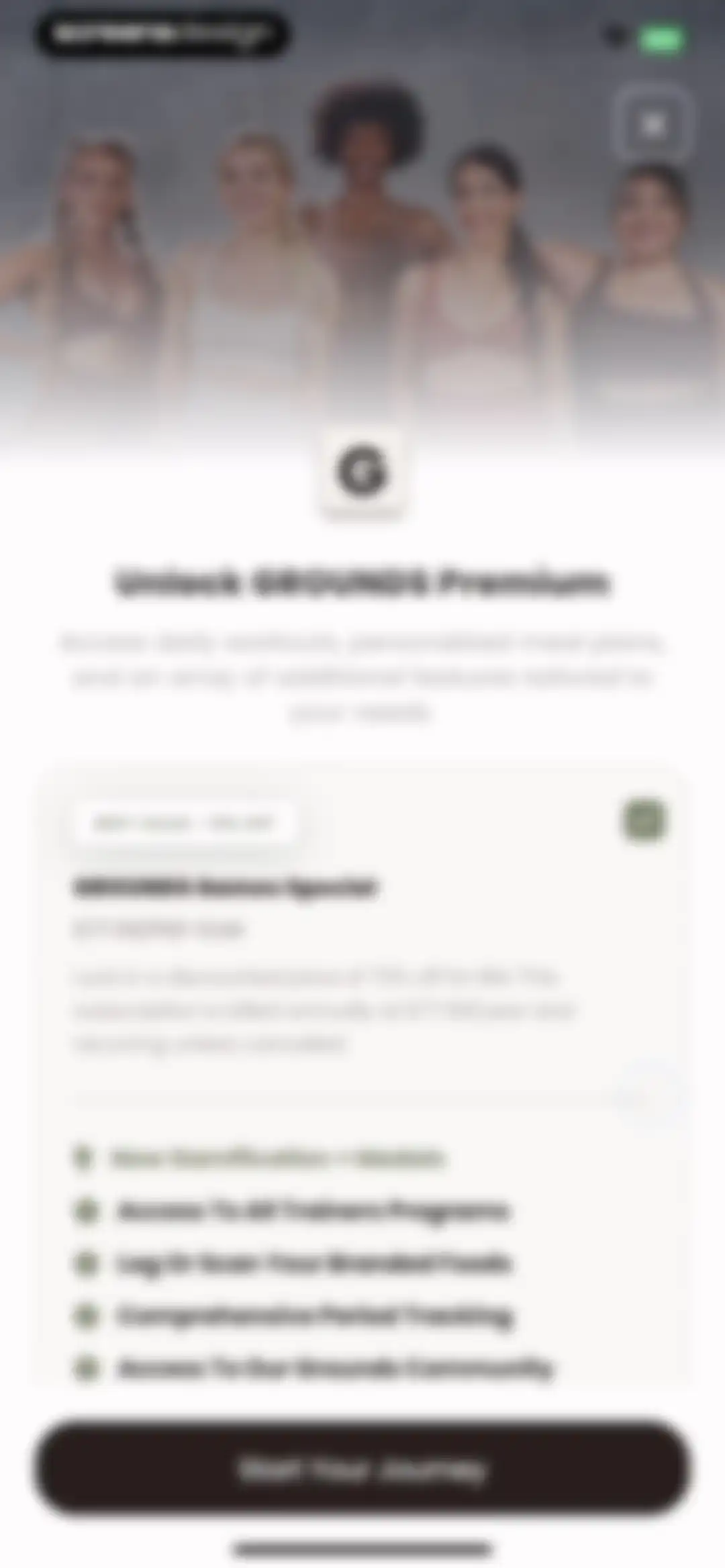 Grounds: Fitness App For Women screen 35